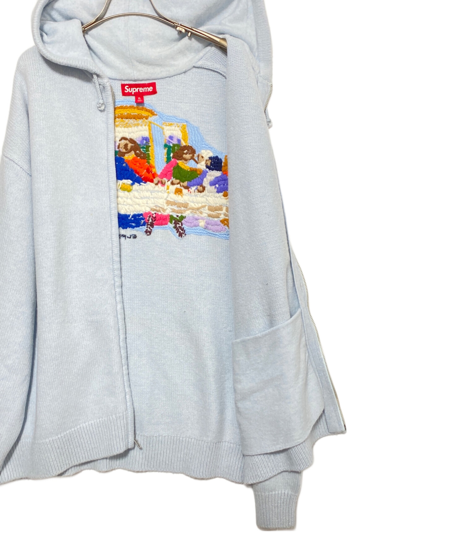 中古・古着通販】SUPREME (シュプリーム) Last Supper Embroidered Zip