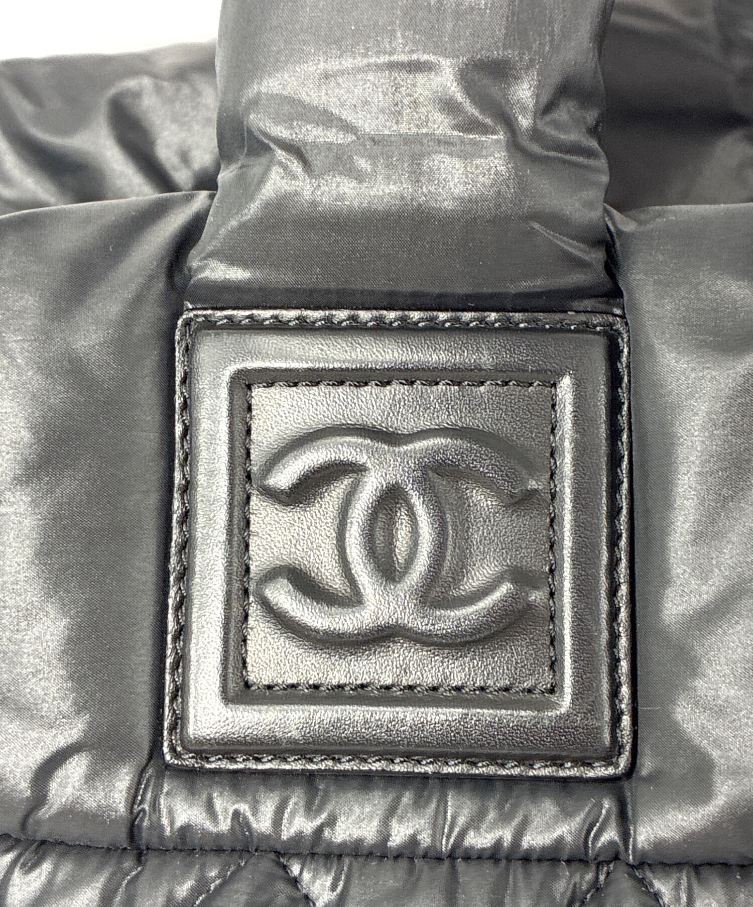 中古・古着通販】CHANEL (シャネル) コココクーンMM ブラック サイズ