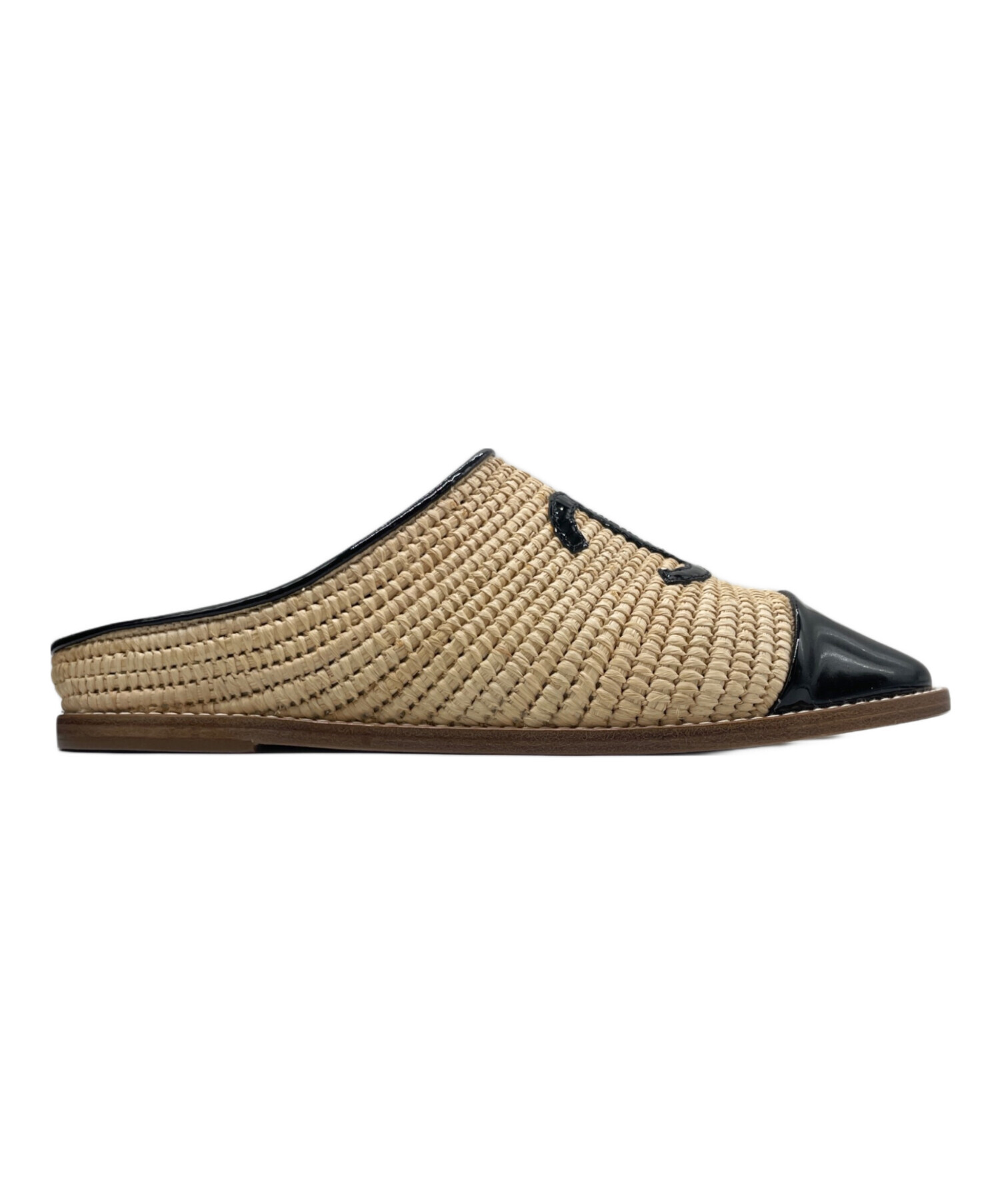 中古・古着通販】CHANEL (シャネル) 天然切替 ココマーク スリッポン