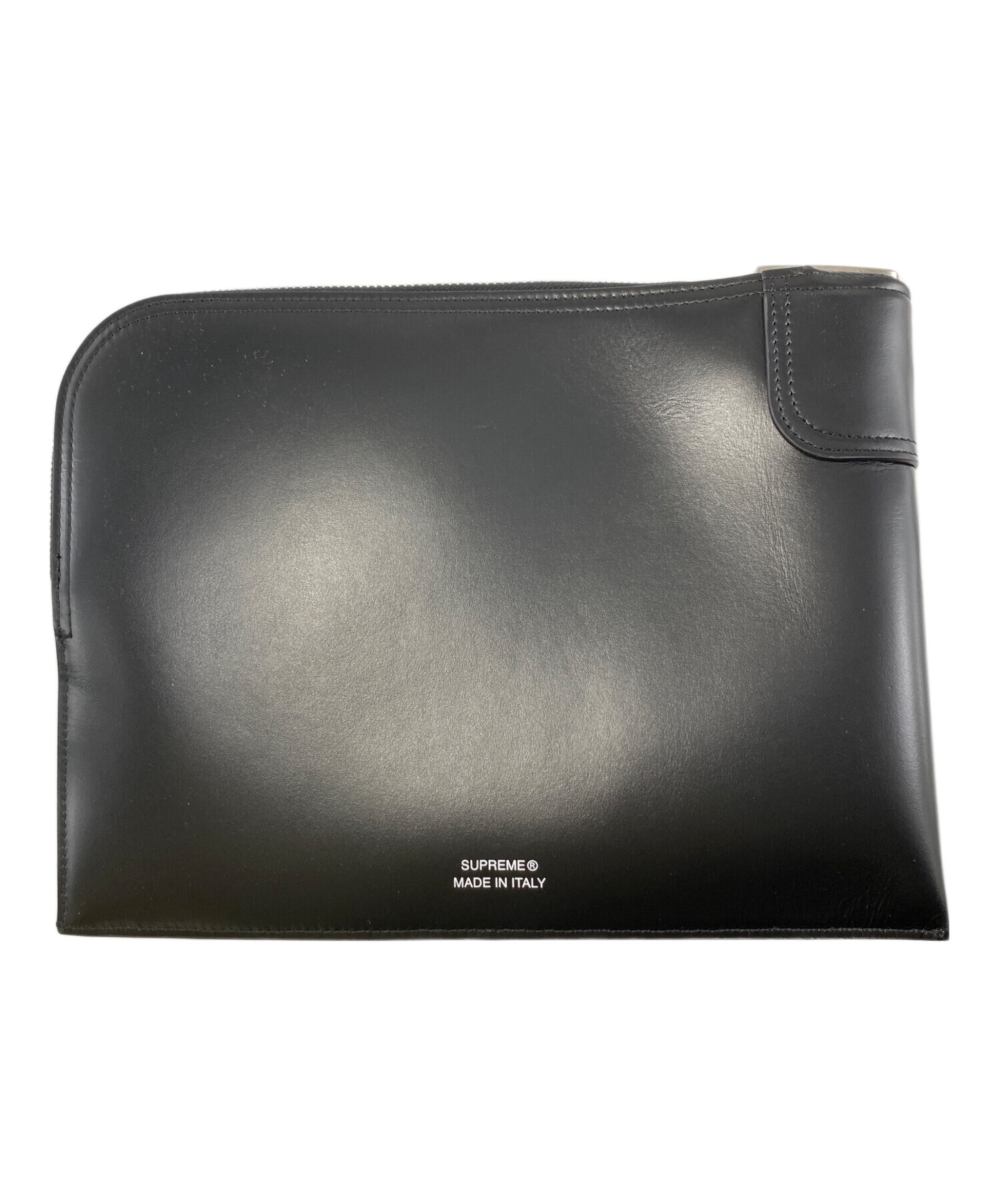 中古・古着通販】SUPREME (シュプリーム) Leather Money Bag ブラック