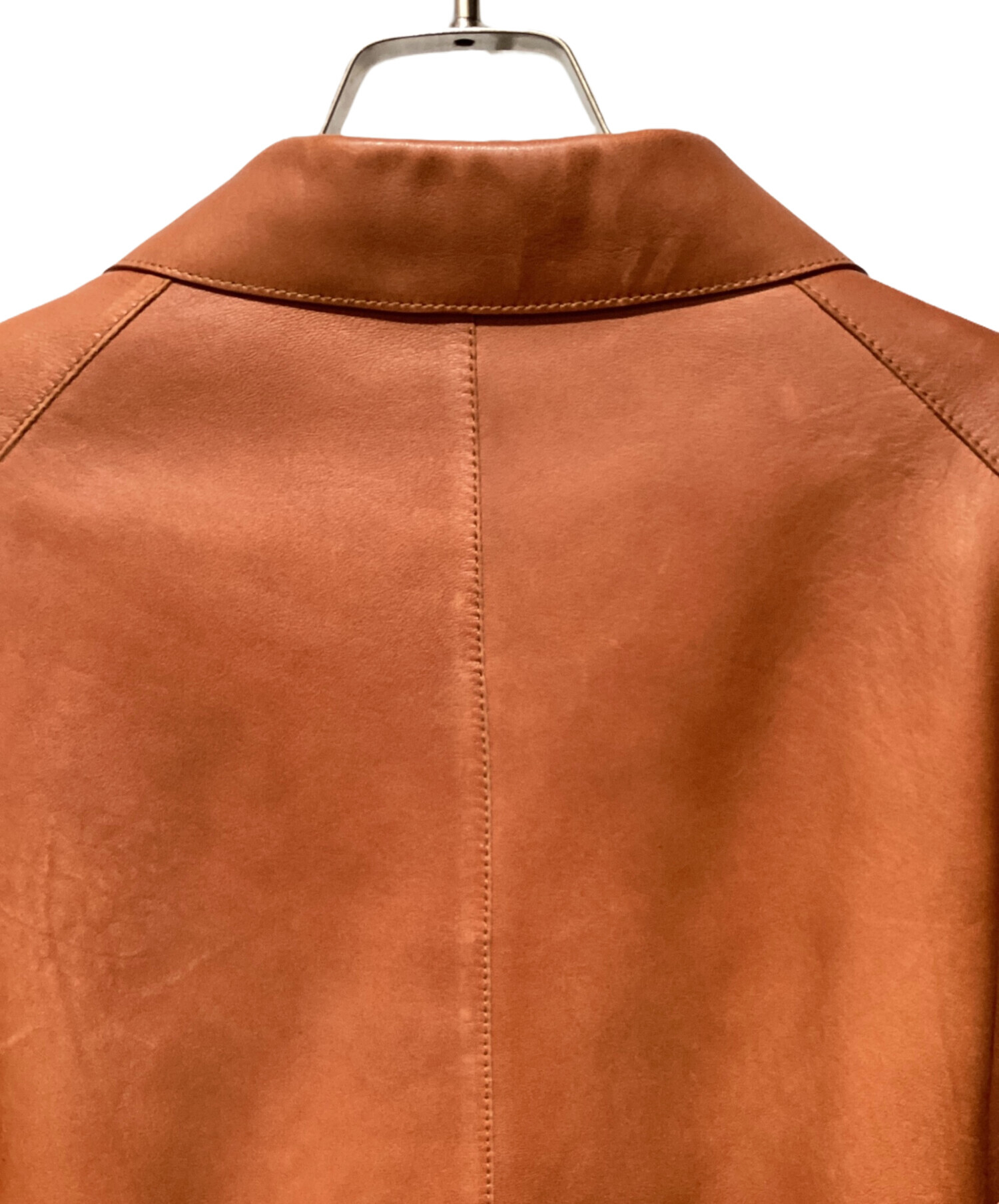 中古・古着通販】LOEWE (ロエベ) ノッチドラペル2Bレザージャケット