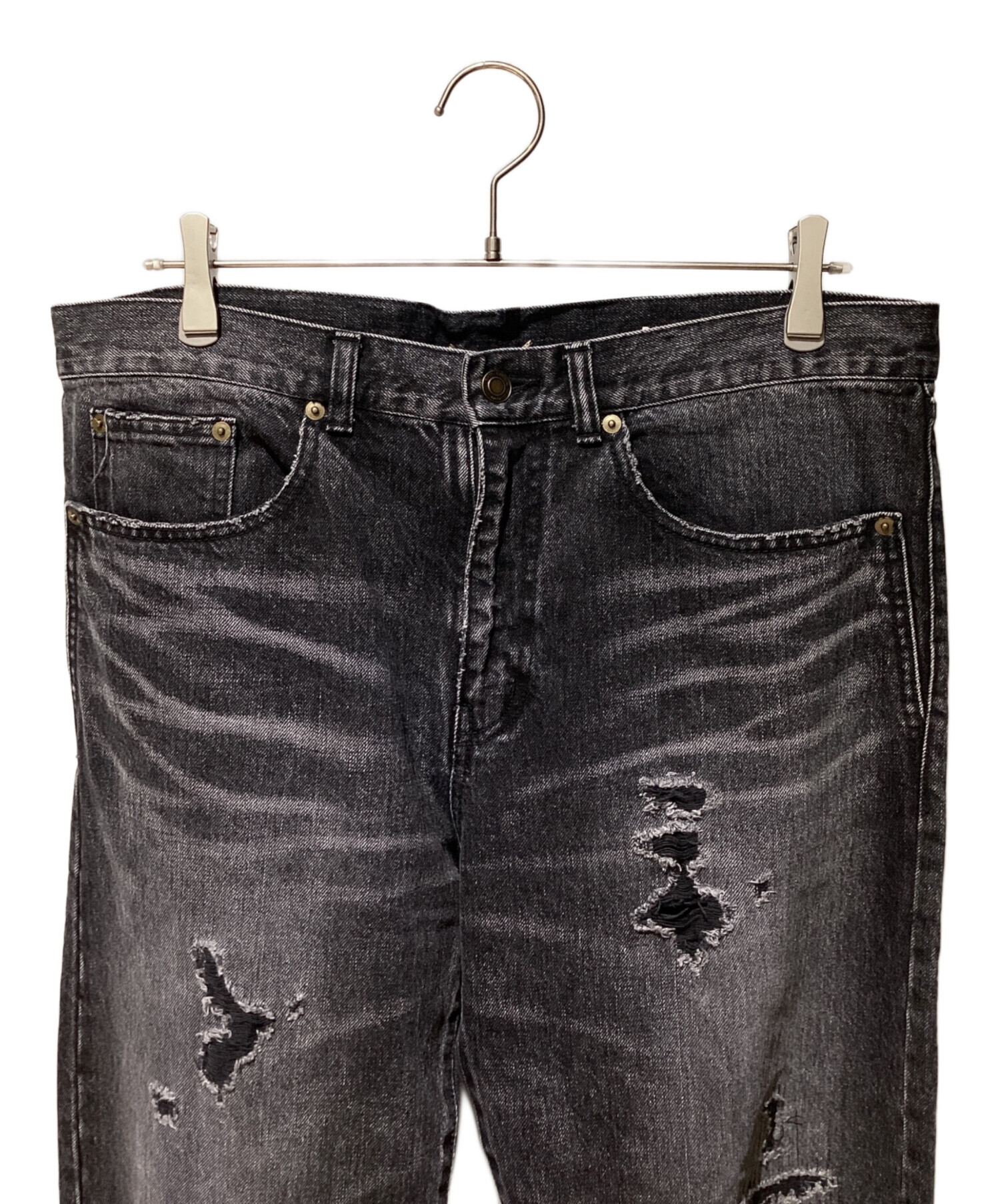 中古・古着通販】Saint Laurent Paris (サンローランパリ) ダメージ 