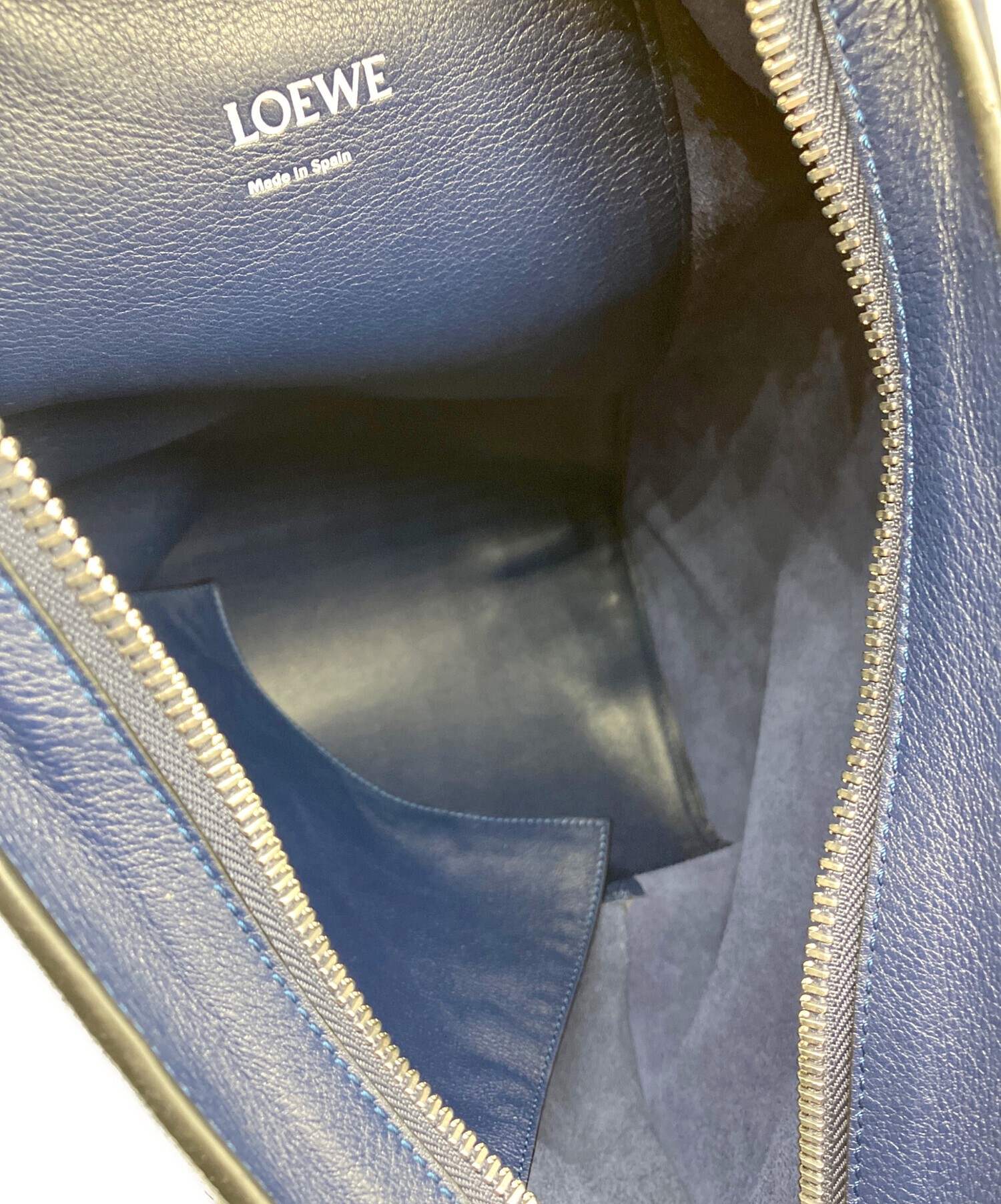 ロエベ LOEWE アントンスリングバッグ ネイビー カーフ ユニセックス ショルダーバッグ ロエベ LOEWE アントンスリングバッグ ネイビー カーフ ユニセックス