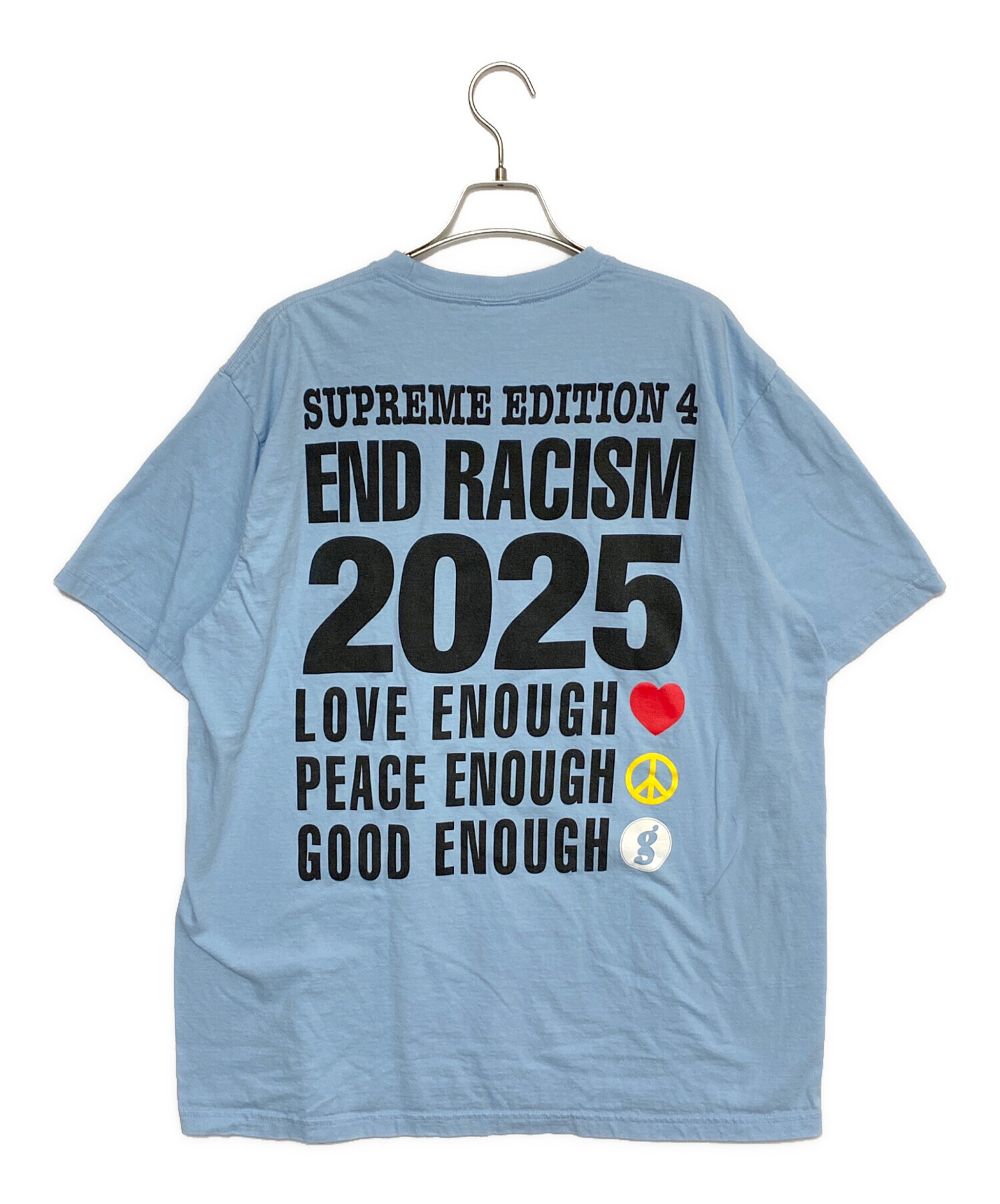 中古・古着通販】SUPREME (シュプリーム) GOODENOUGH End Racism Tee 