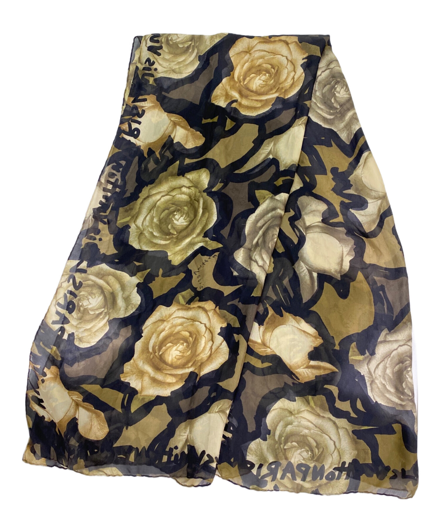 中古・古着通販】LOUIS VUITTON (ルイ ヴィトン) 総柄シルクストール