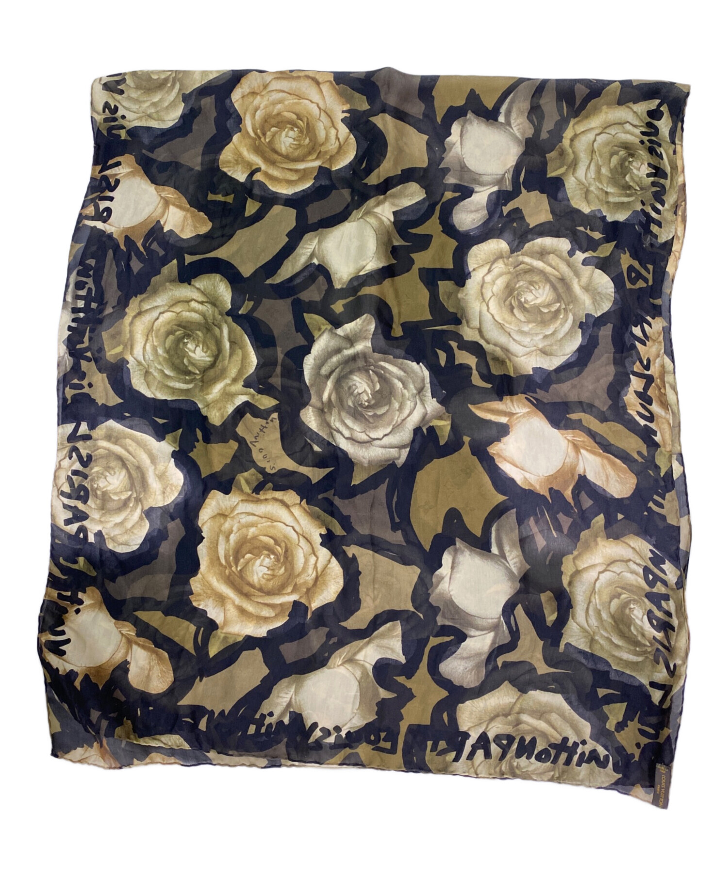 中古・古着通販】LOUIS VUITTON (ルイ ヴィトン) 総柄シルクストール