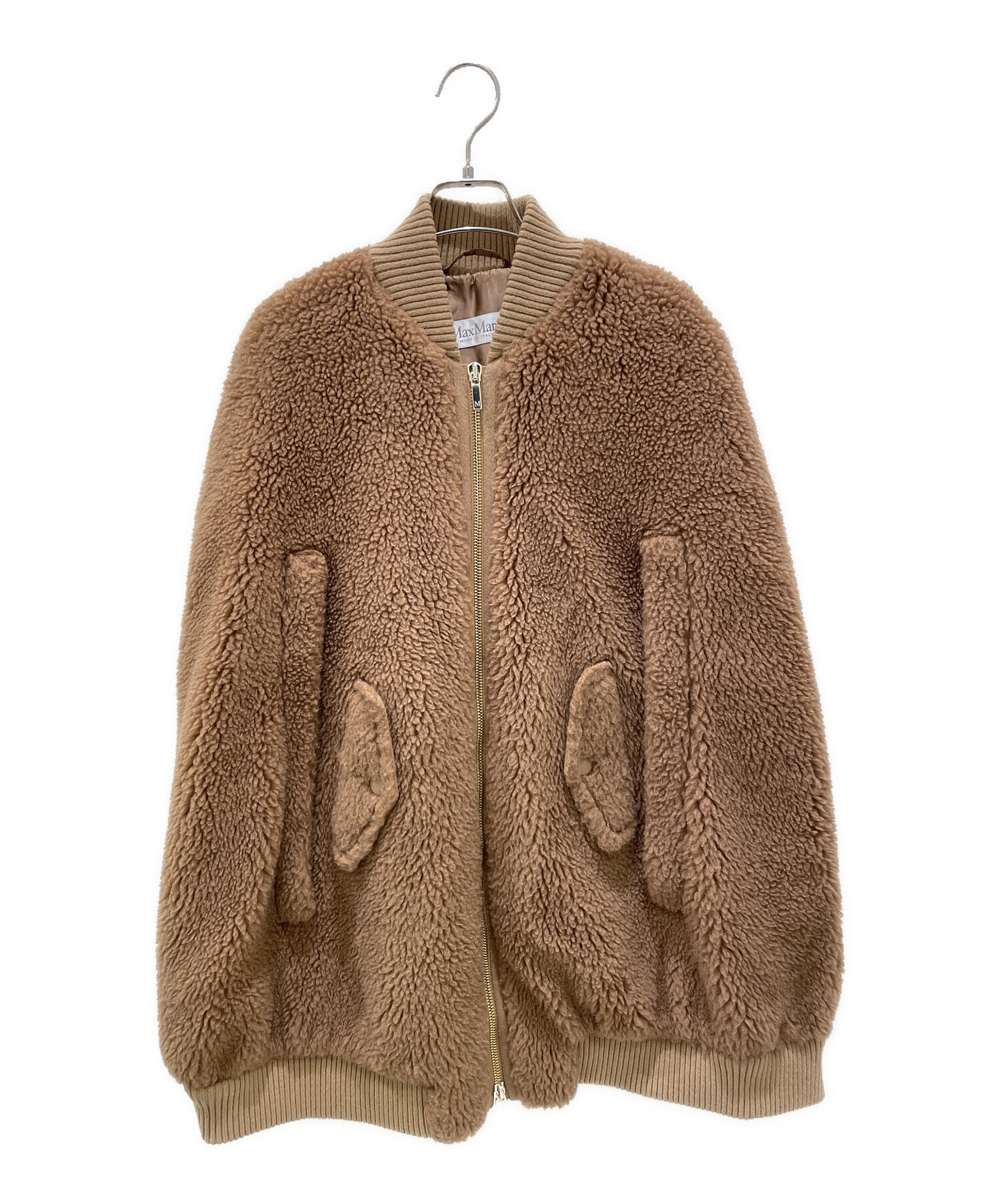 中古・古着通販】MaxMara (マックスマーラ) テディベア ポンチョ