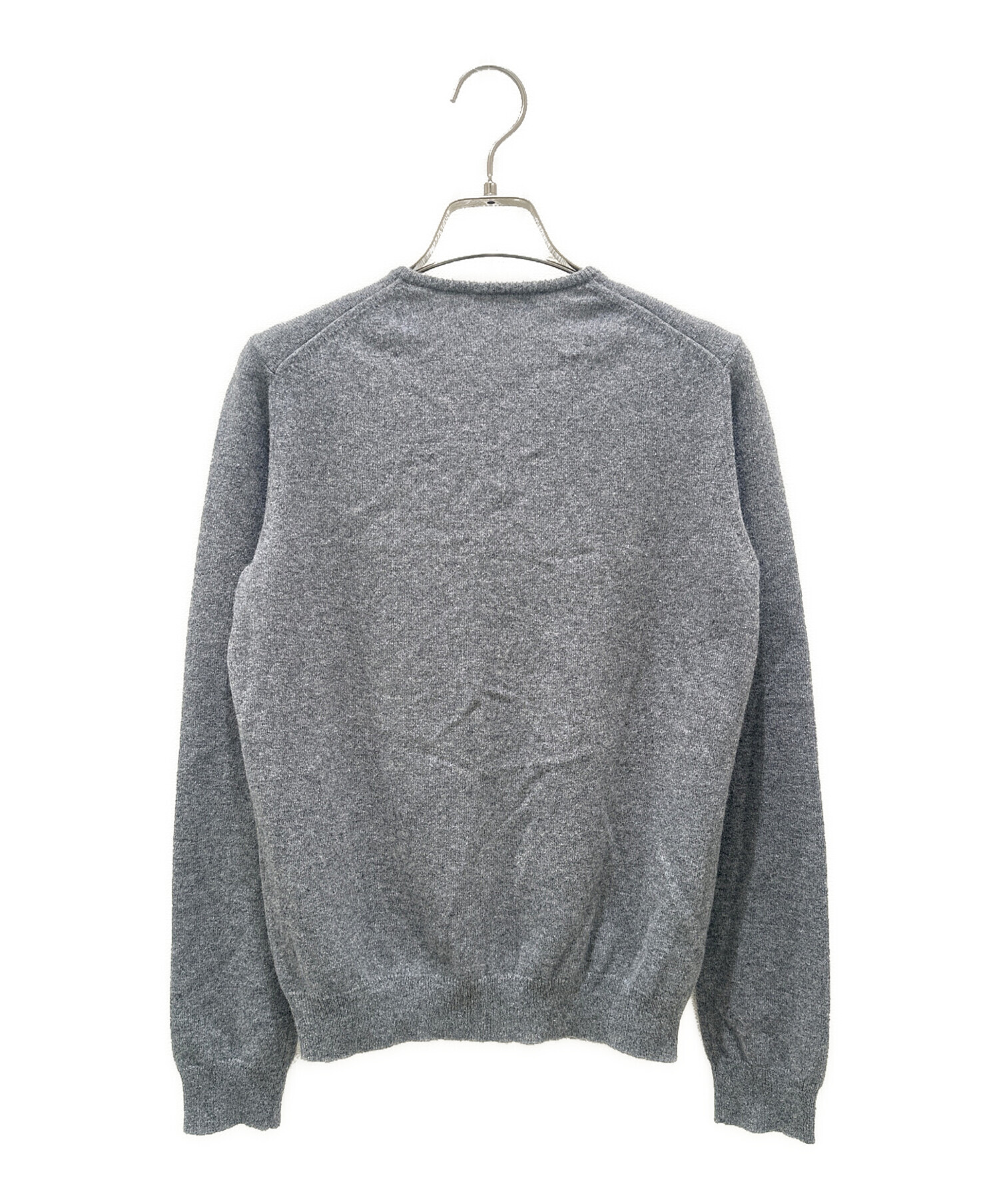 ドゥロワー カシミヤカーディガン グレー 2 DRAWER グレーカシミヤ  