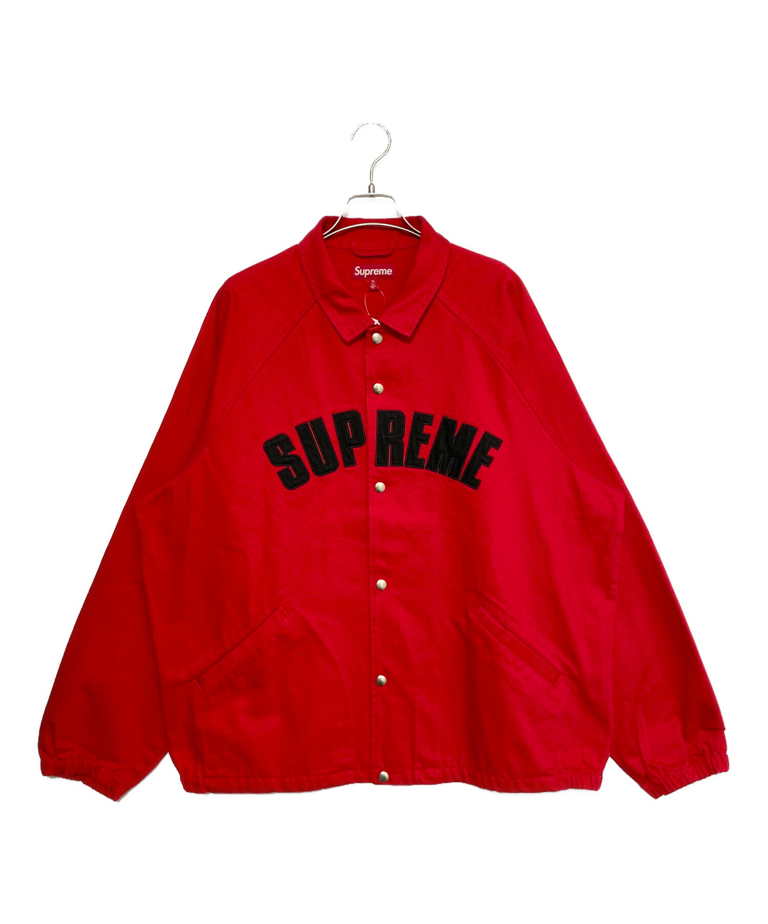 ジャケット・アウター L Supreme Arc Denim Coaches Jacket Red 中古・古着通販】SUPREME (シュプリーム) Arc Denim Coaches