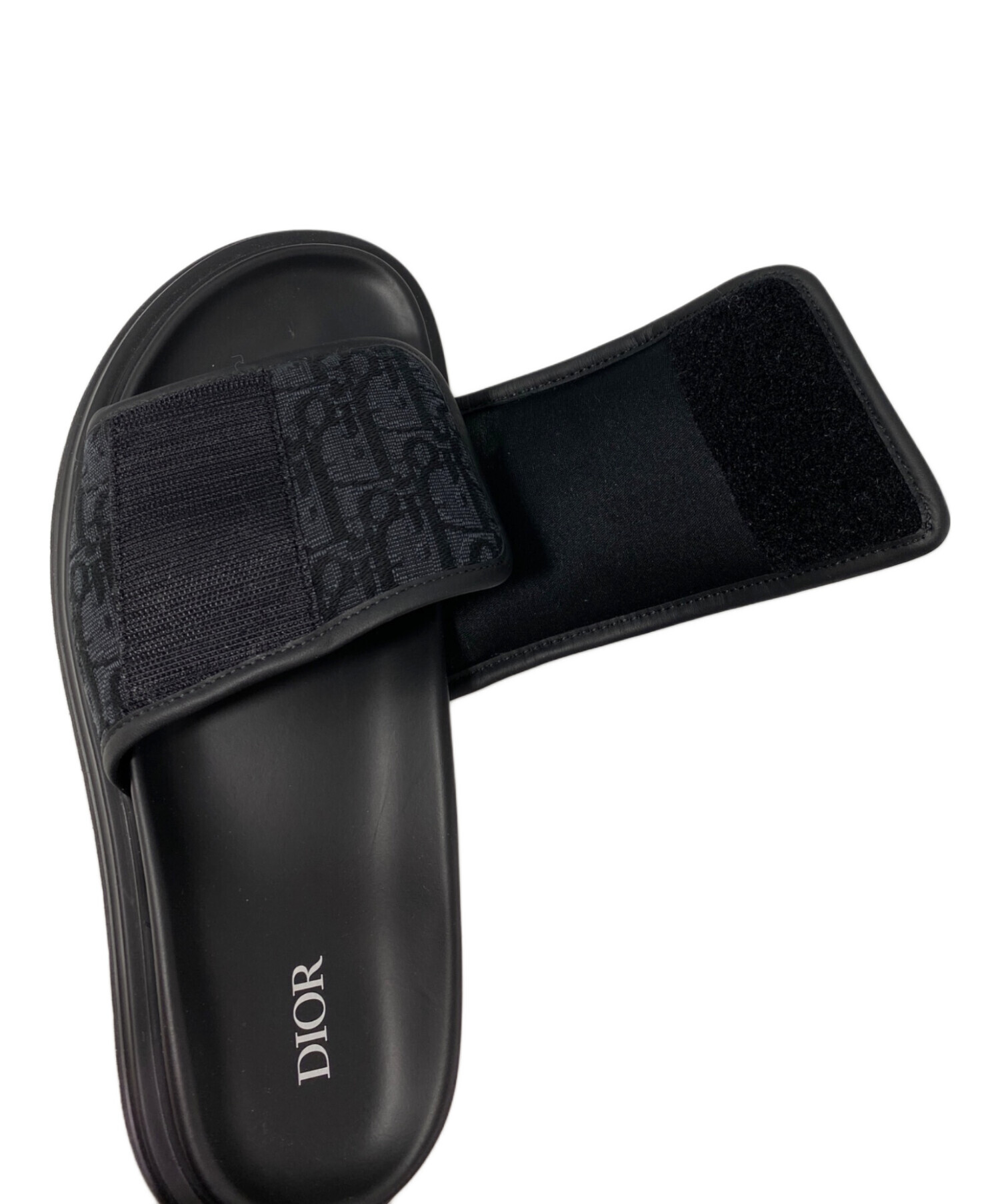 中古・古着通販】DIOR (ディオール) Dior Aqua サンダル ネイビー 