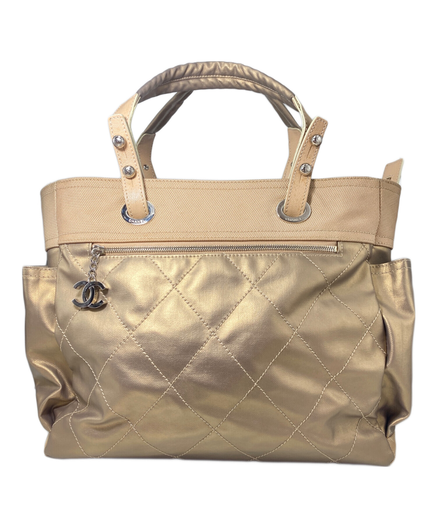 中古・古着通販】CHANEL (シャネル) パリビアリッツGM/トートバッグ