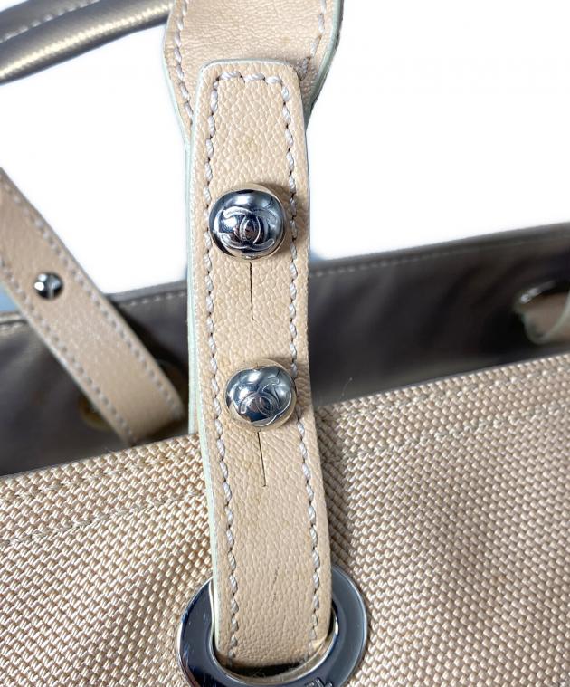 中古・古着通販】CHANEL (シャネル) パリビアリッツGM/トートバッグ