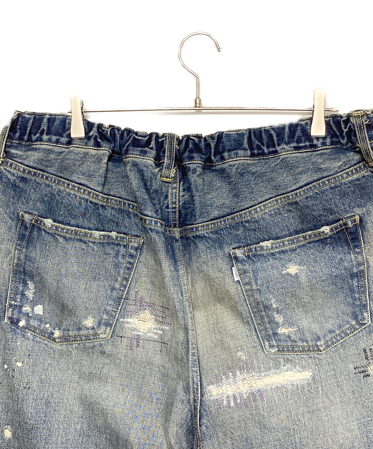 中古・古着通販】SAPEur (サプール) デニムパンツ インディゴ サイズ