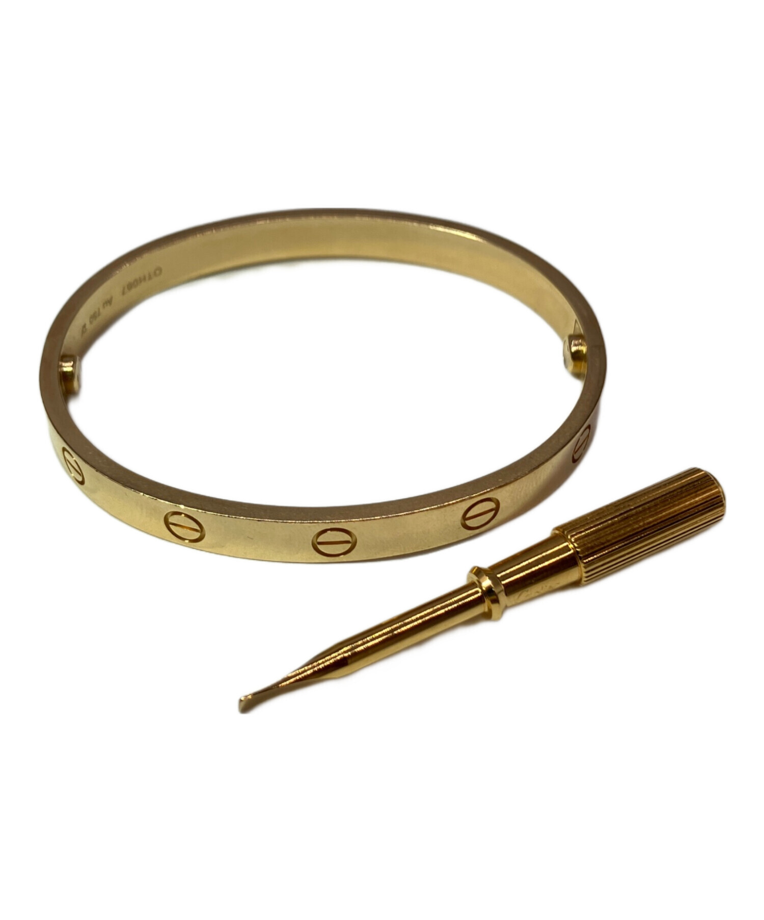 中古・古着通販】Cartier (カルティエ) ラブブレス 17 サイズ:17