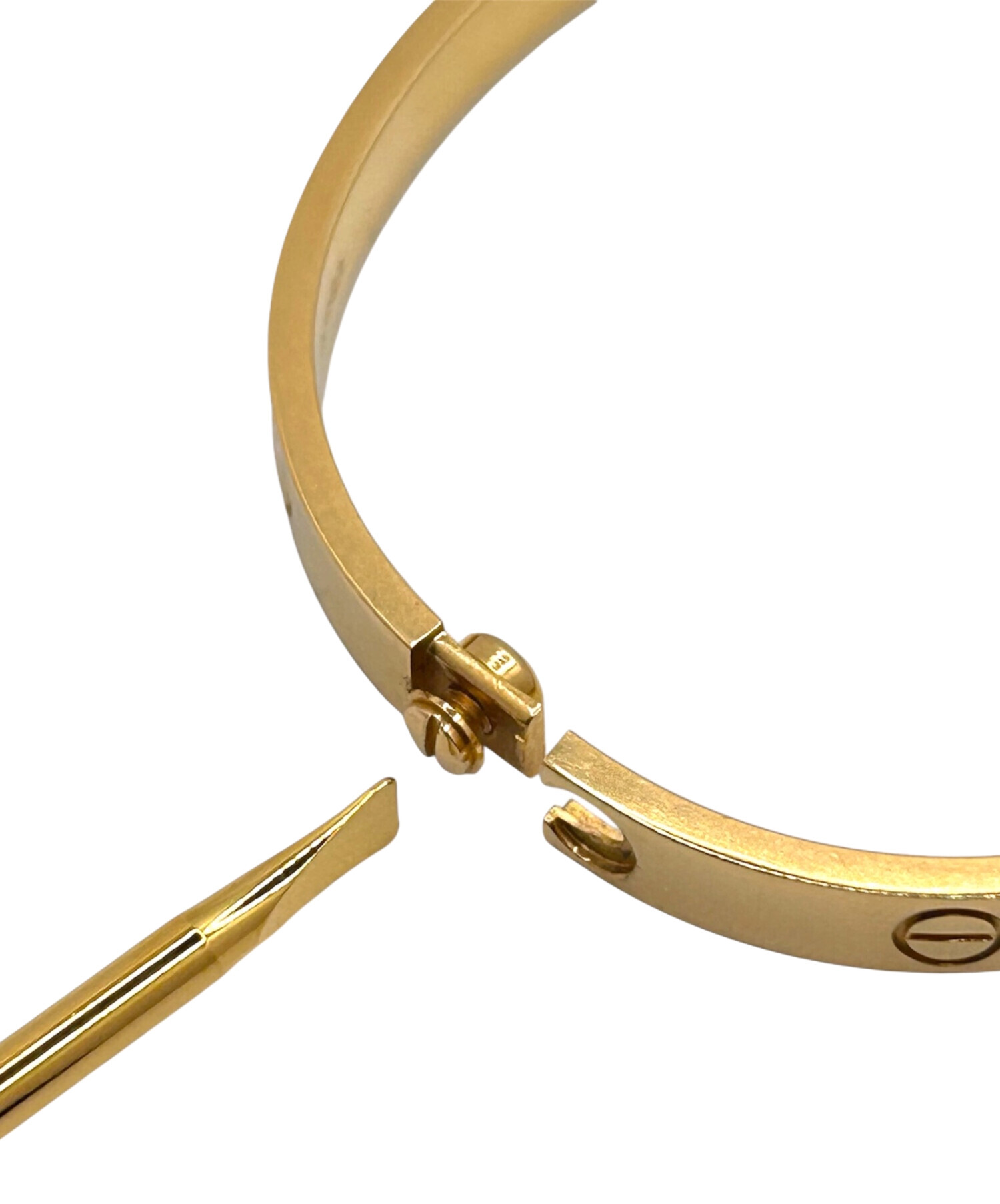 中古・古着通販】Cartier (カルティエ) ラブブレス 17 サイズ:17 実寸
