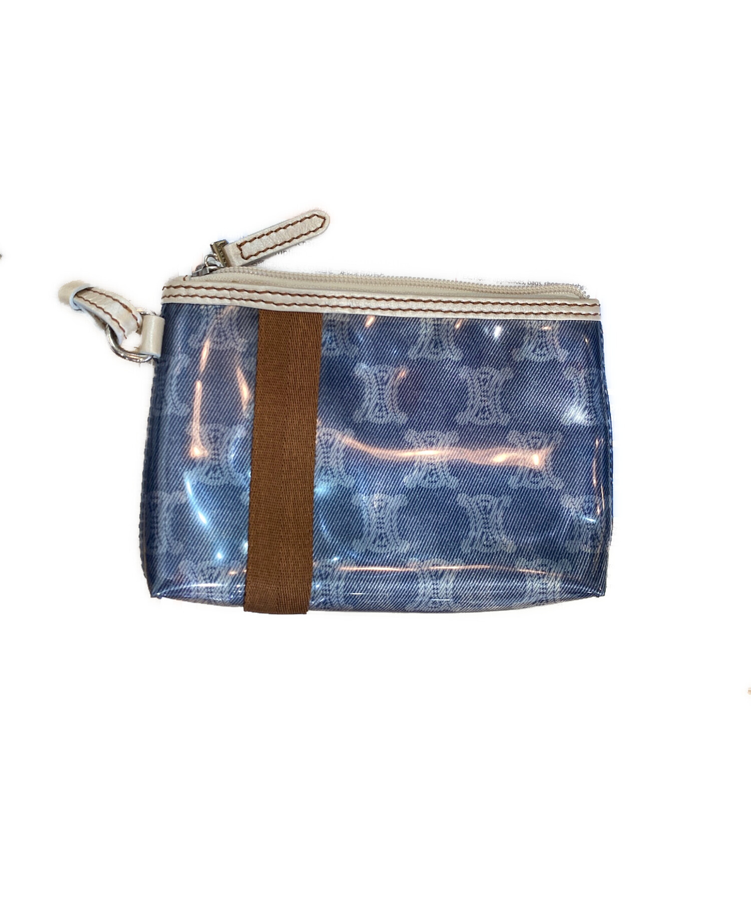 中古・古着通販】CELINE (セリーヌ) マカダムビニールトートバッグ