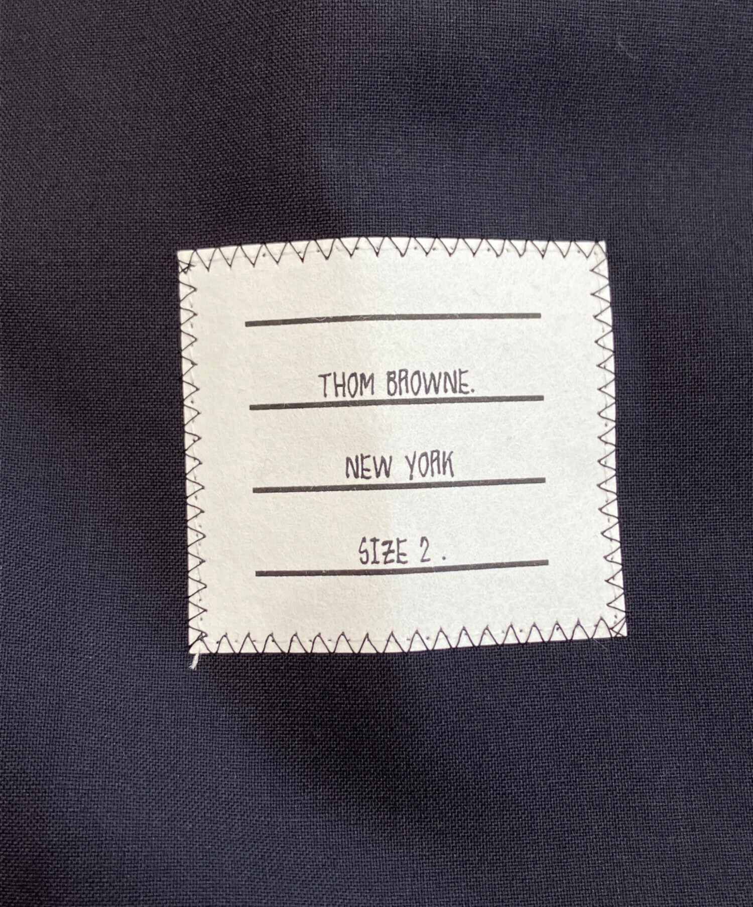 中古・古着通販】Thom Browne (トムブラウン) 平織り 4BAR シャツ