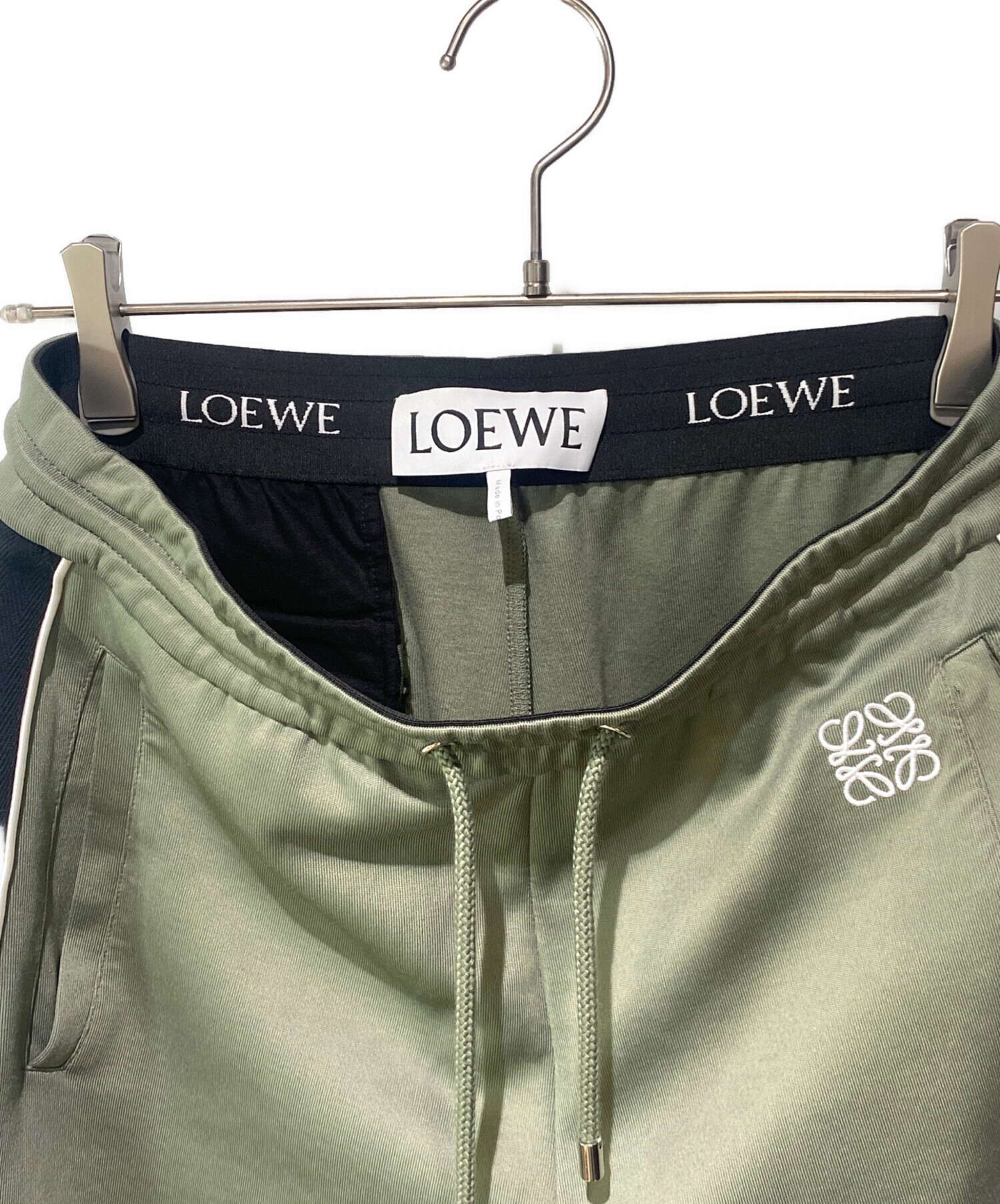 中古・古着通販】LOEWE (ロエベ) トラックスーツ トラウザーズ カーキ 