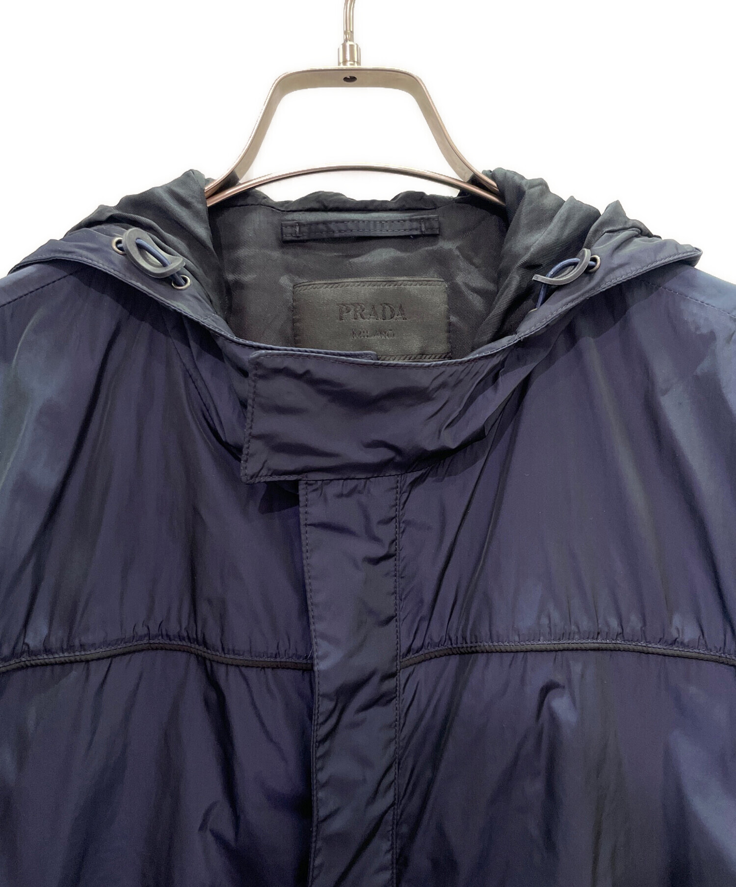 中古・古着通販】PRADA (プラダ) フーデットポリエステルジャケット