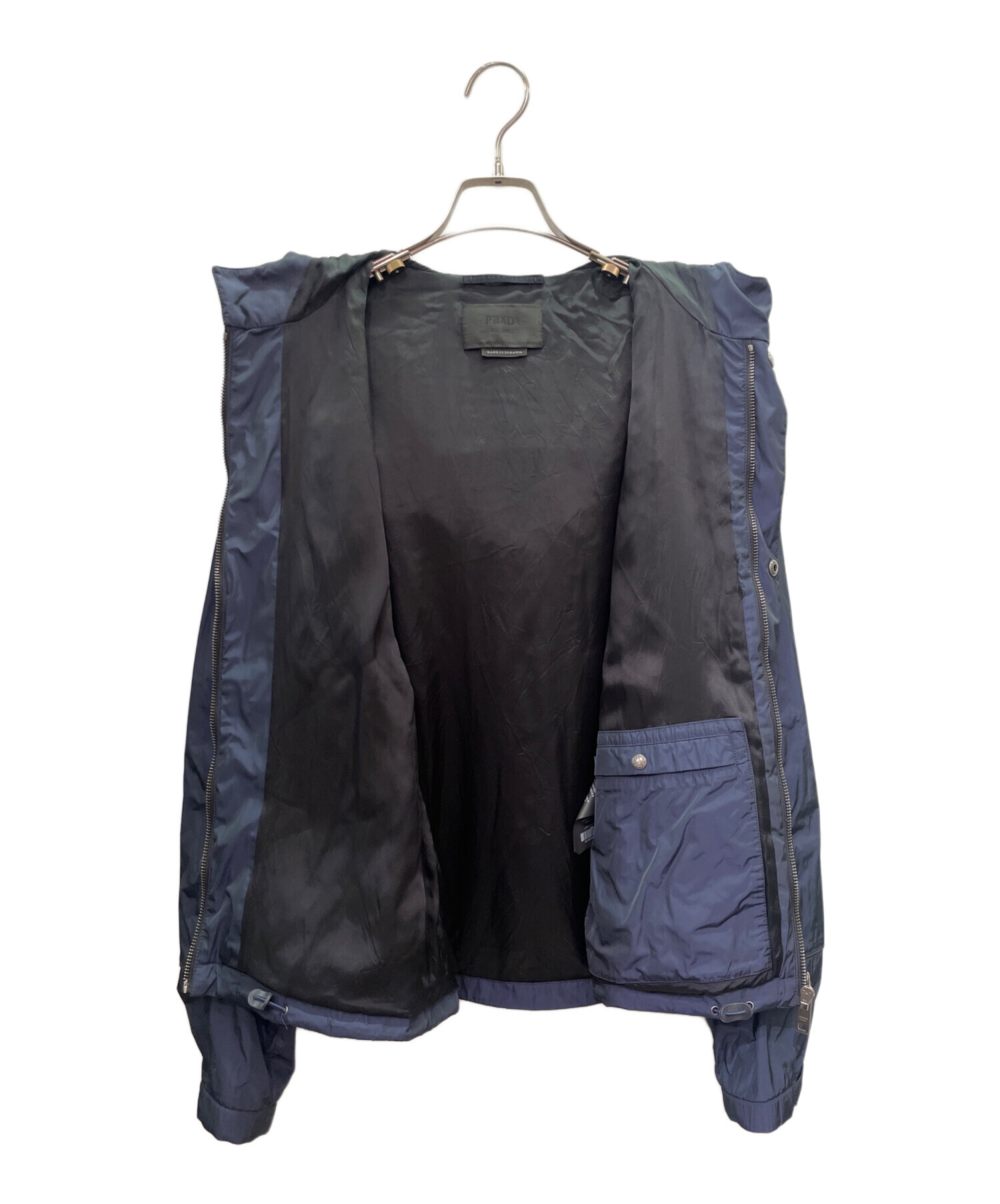 中古・古着通販】PRADA (プラダ) フーデット ナイロンジャケット