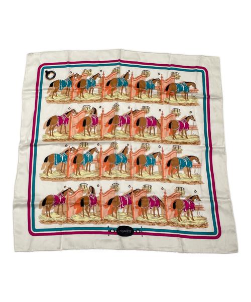 中古・古着通販】HERMES (エルメス) カレ 65 ECURIES 厩舎 馬柄