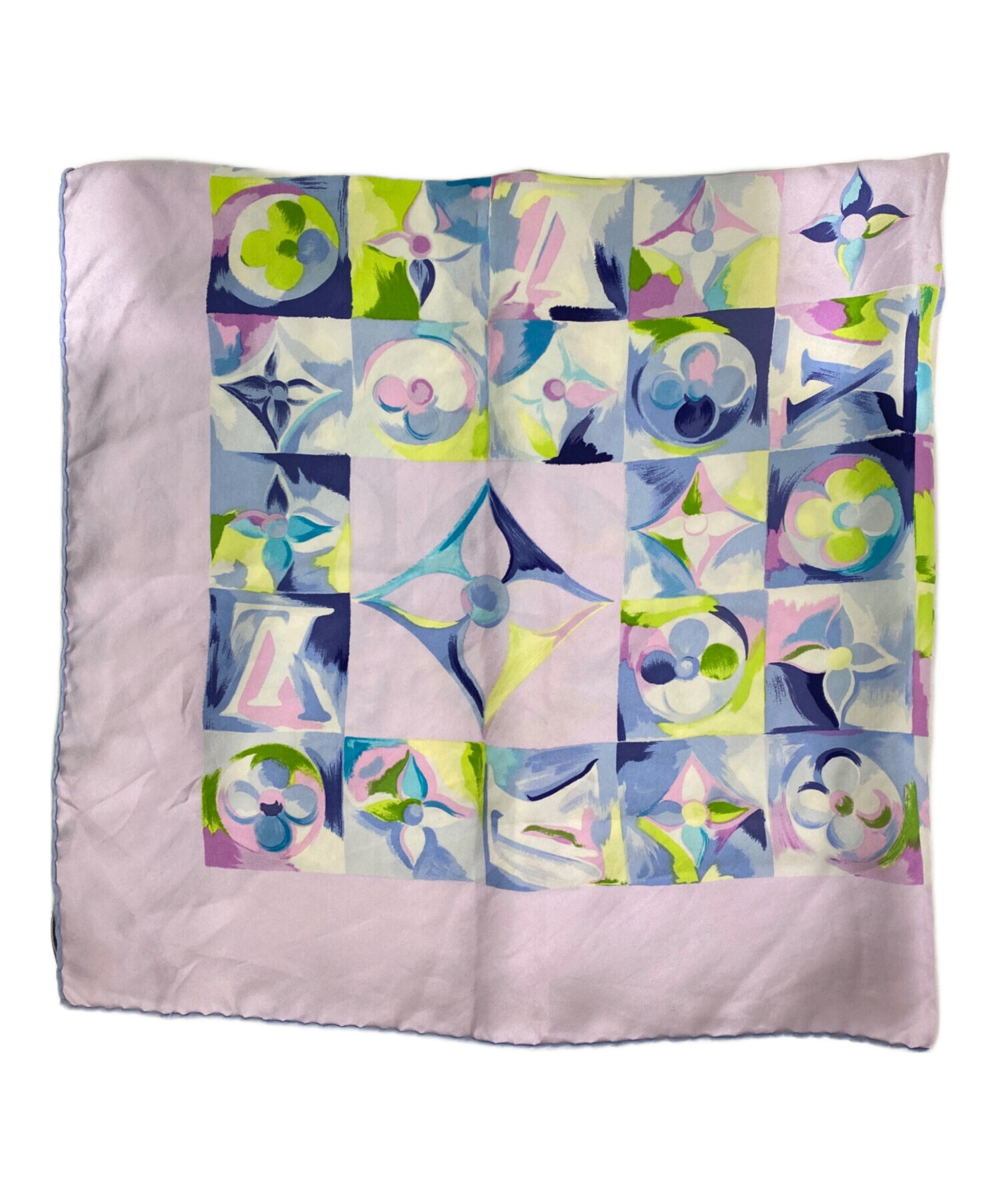 中古・古着通販】LOUIS VUITTON (ルイ ヴィトン) ロゴ大判スカーフ