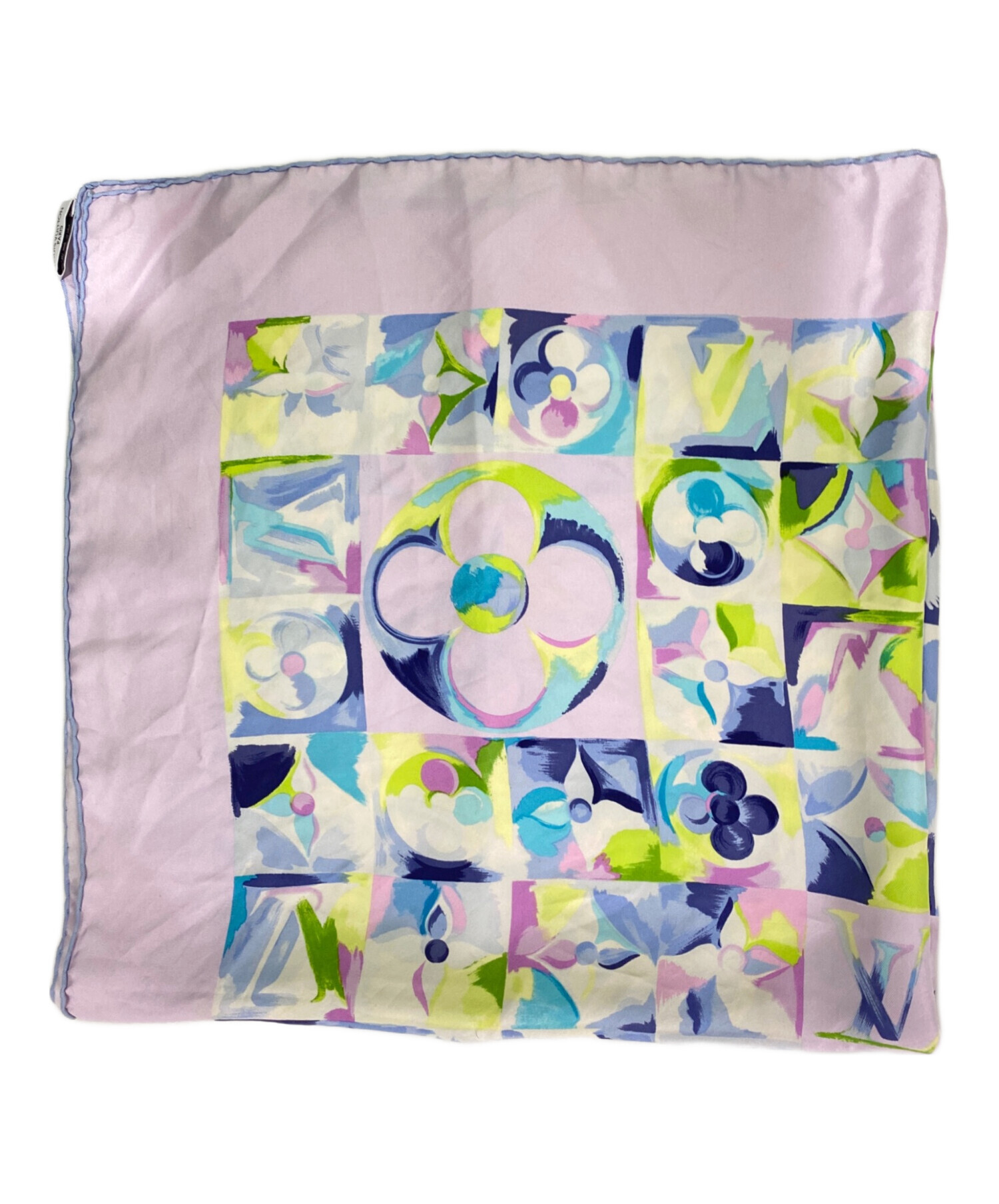 中古・古着通販】LOUIS VUITTON (ルイ ヴィトン) ロゴ大判スカーフ