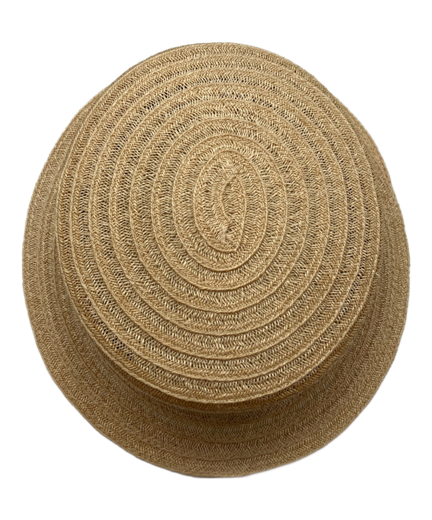 【未使用】シャネル ココマーク付き ストローハット ロングブリム 中古・古着通販】CHANEL (シャネル) ココマークデザイン ストロー