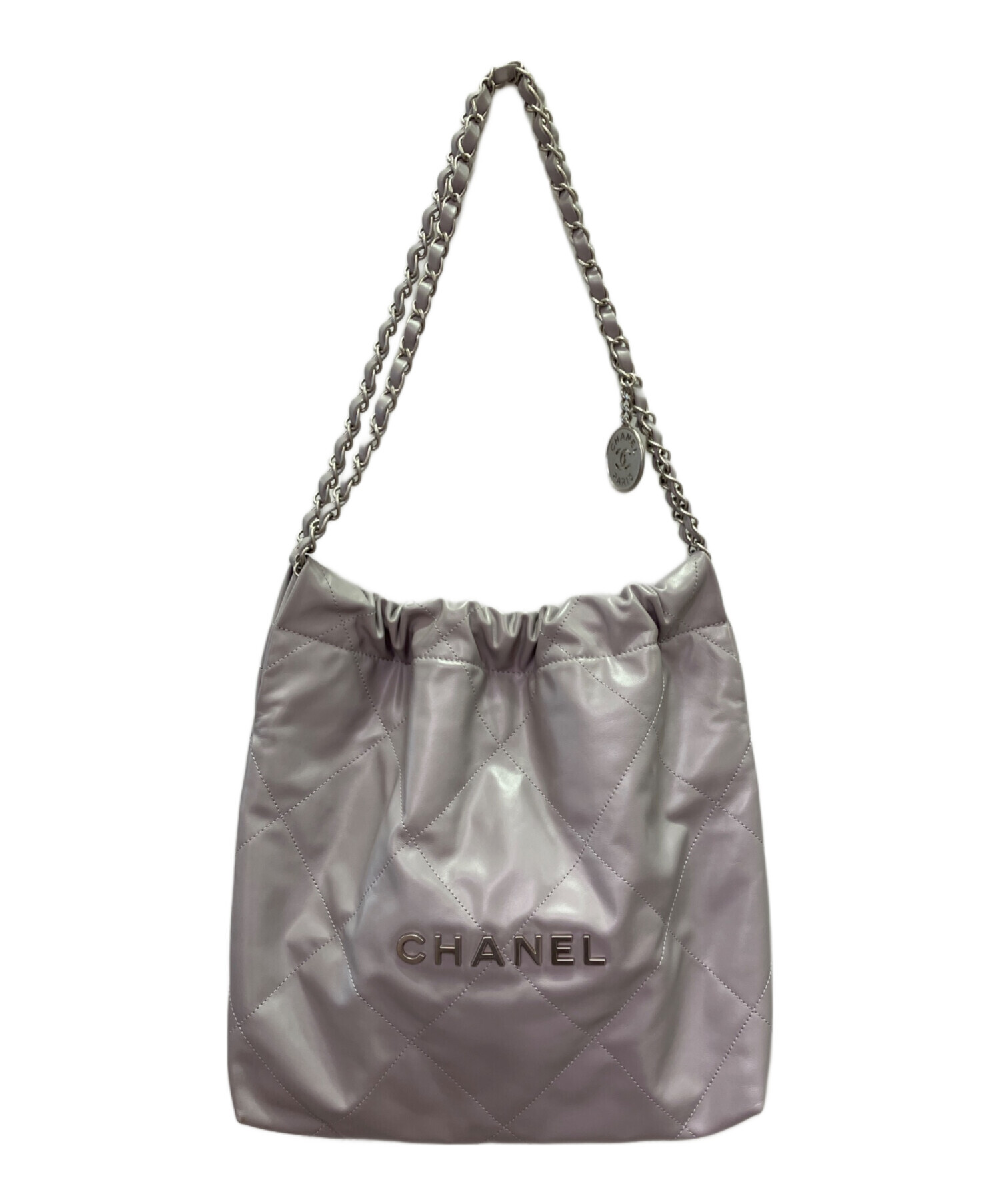 中古・古着通販】CHANEL (シャネル) シャネル22 SMALL/スモール グレー