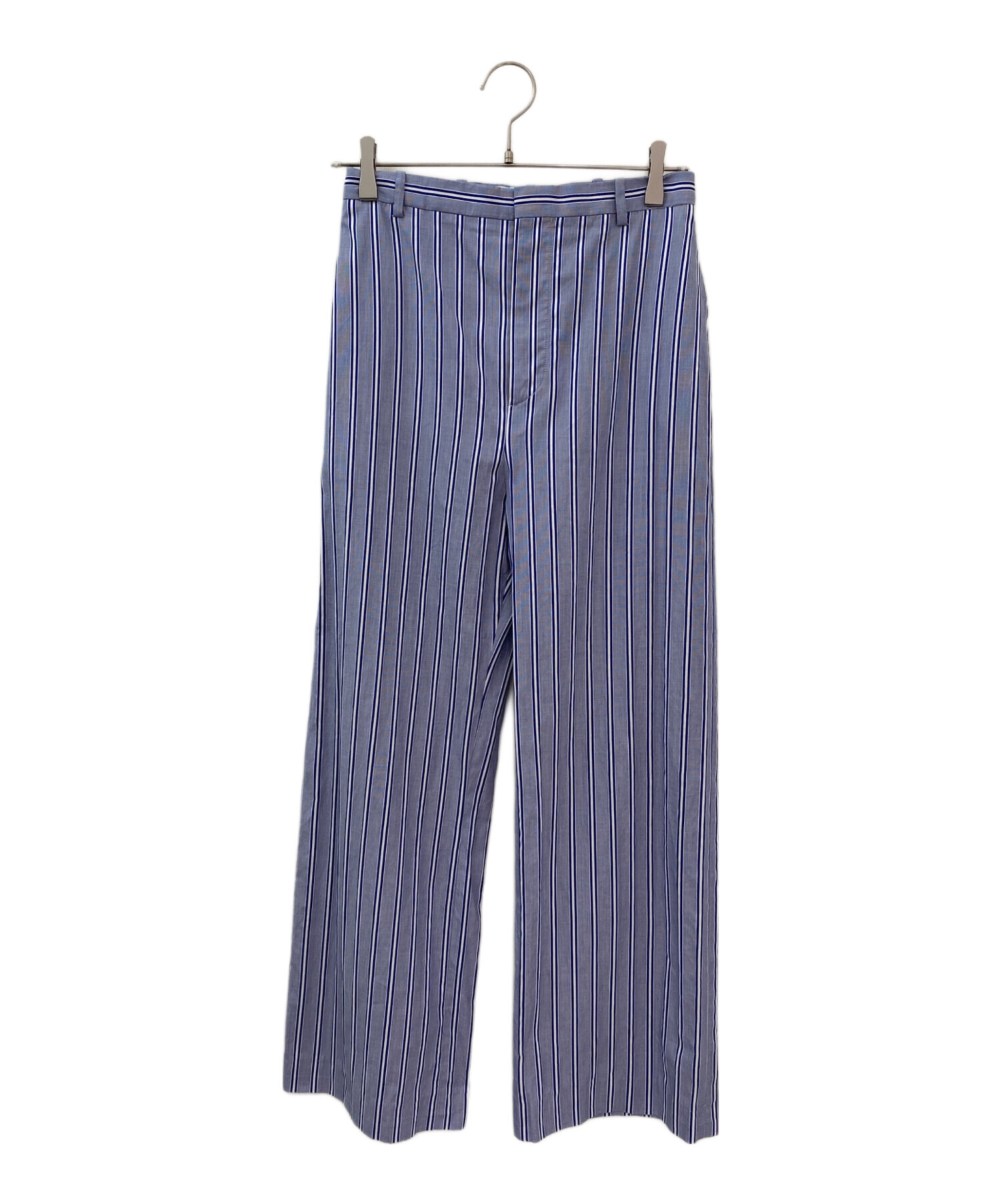 BALENCIAGA ストライプ パンツ 中古・古着通販】BALENCIAGA (バレンシアガ) ストレートストライプ