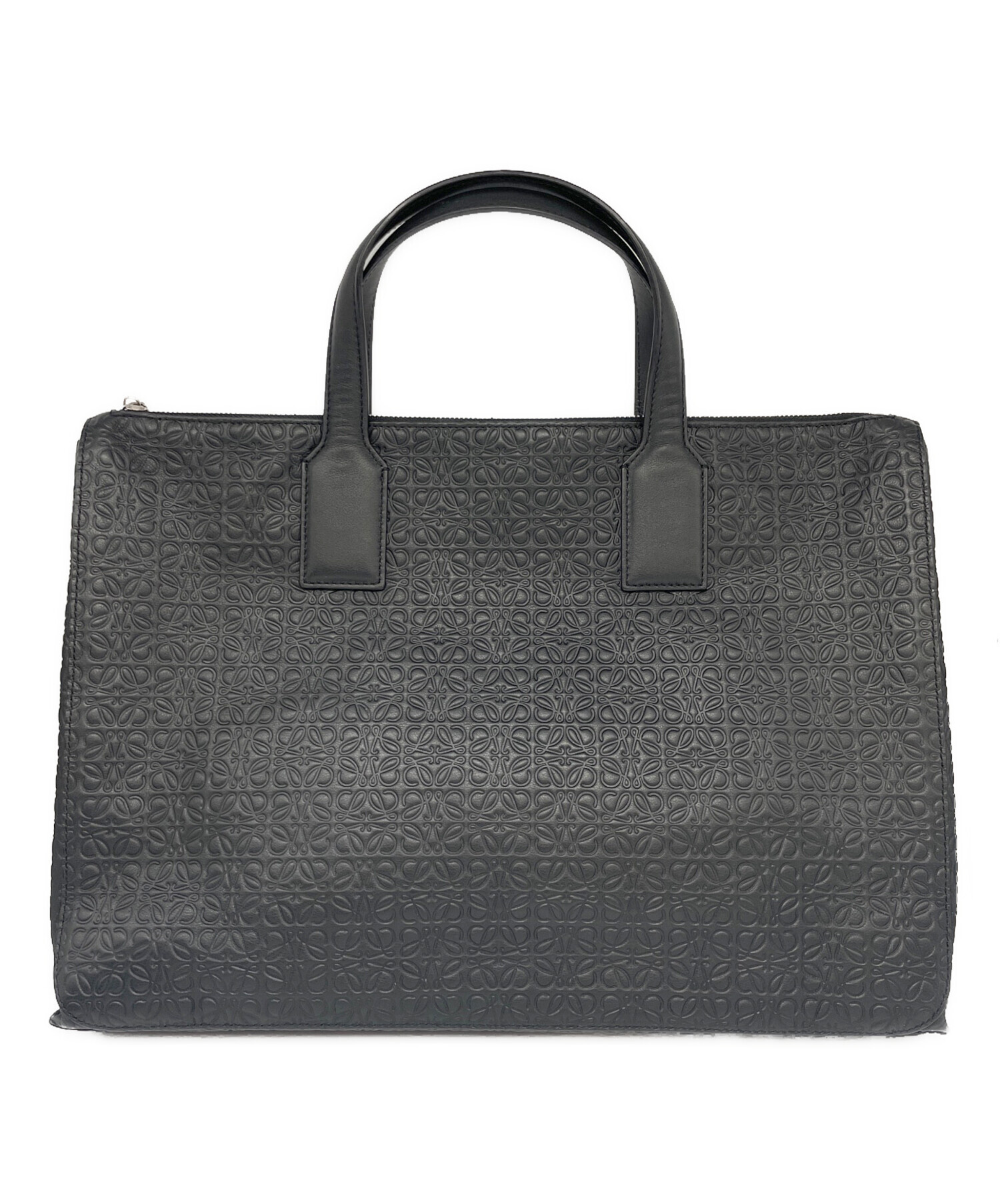 LOEWE ロエベ　ビジネスバッグ　アナグラム　ロゴ押し　レザー　2way LOEWE ロエベ アナグラム 2way ハンド ショルダーバッグ ナッパレザー
