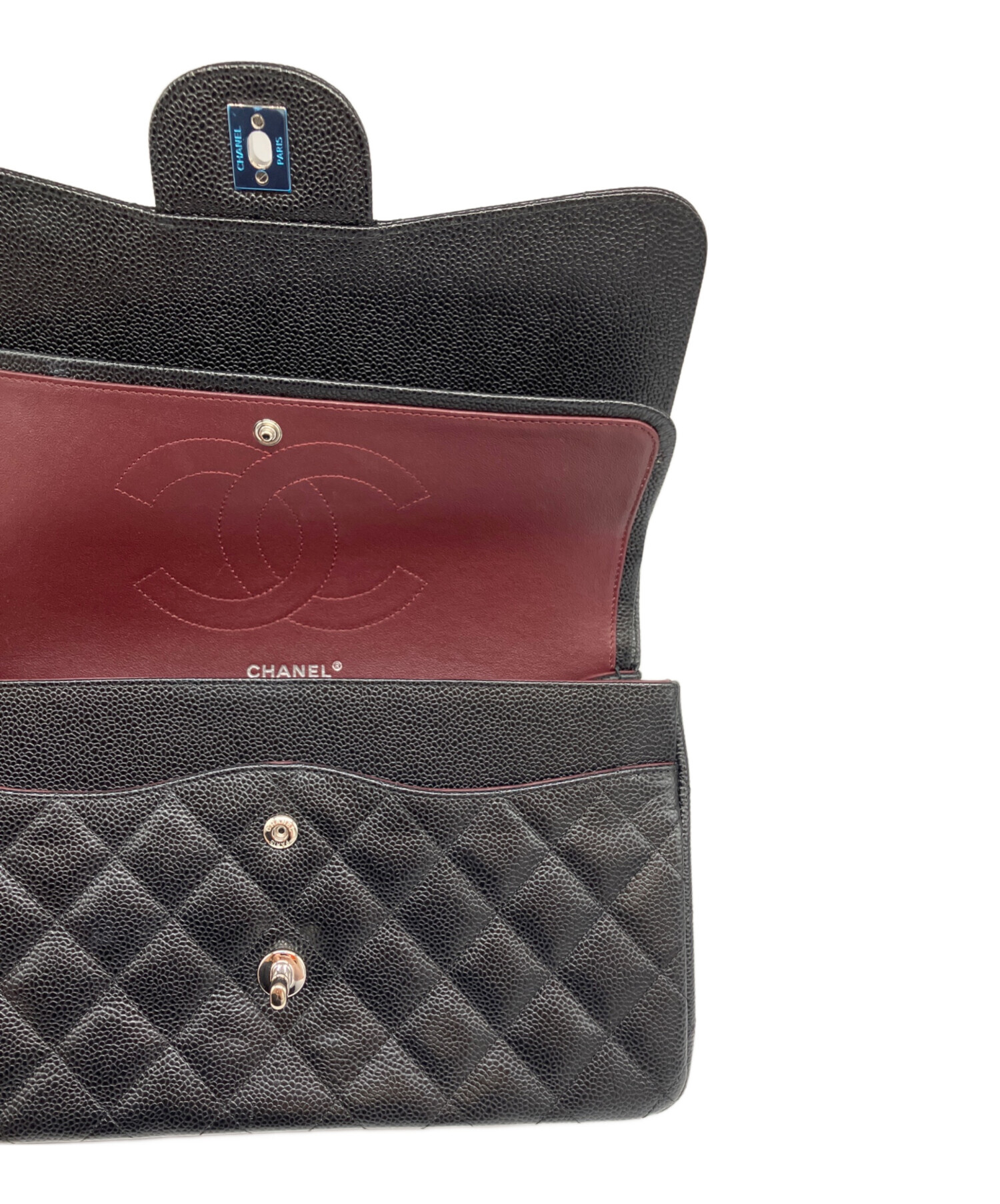 中古・古着通販】CHANEL (シャネル) デカマトラッセ30 Wフラップ