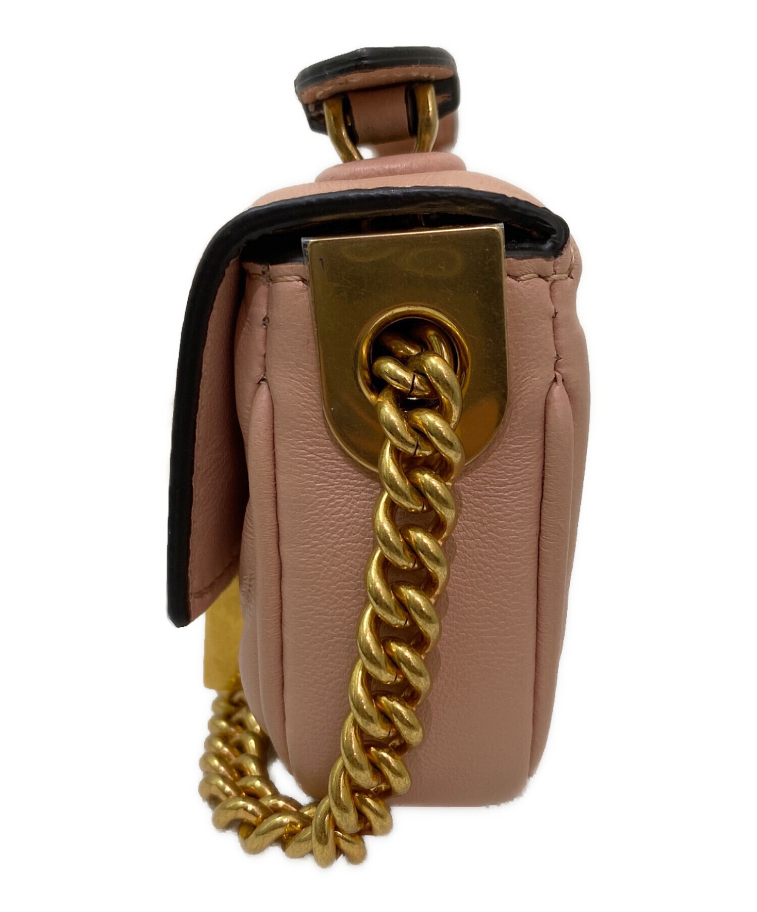 フェンディ　ナノバケット　付属ポーチ 中古・古着通販】FENDI (フェンディ) ナノバケットチェーン ピンク