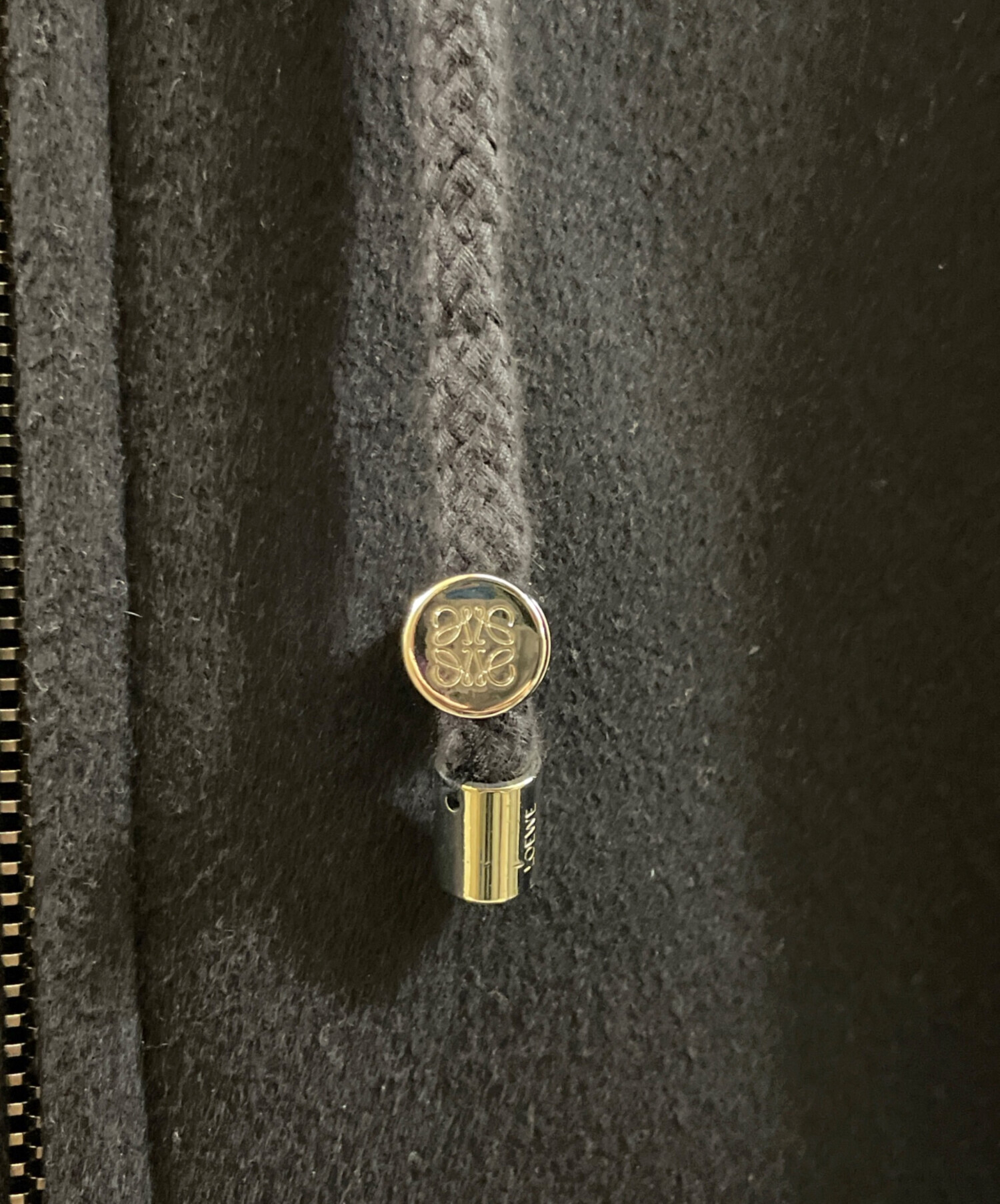 中古・古着通販】LOEWE (ロエベ) フーデッドコート ネイビー サイズ:48