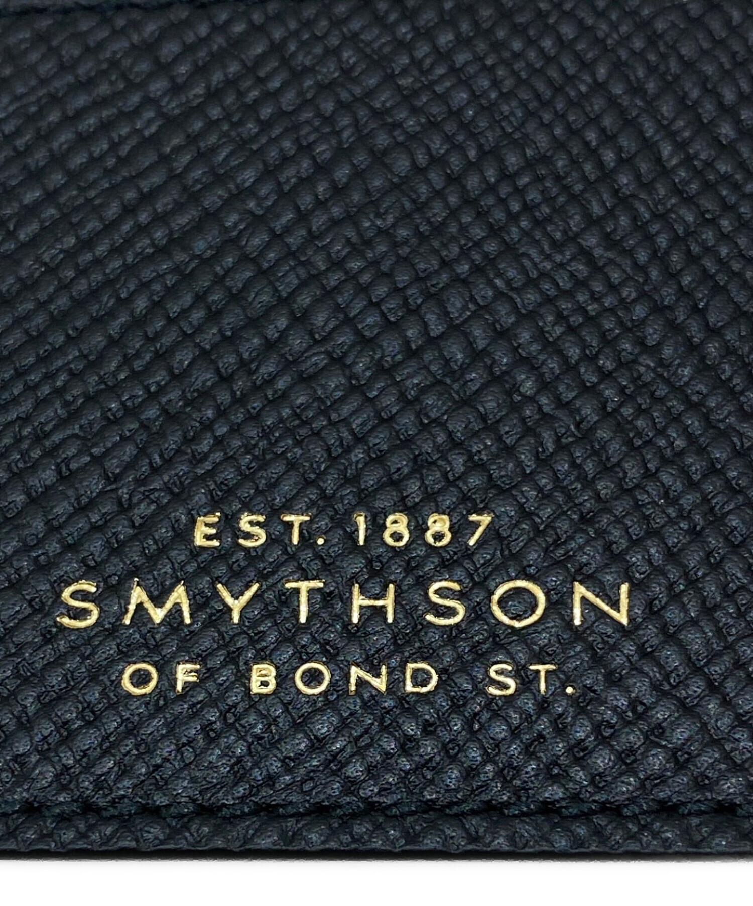 SMYTHSON スマイソン カードケース  黒 【古着】【中古】【送料無料】 中古・古着通販】SMYTHSON (スマイソン) カードケース ブラック