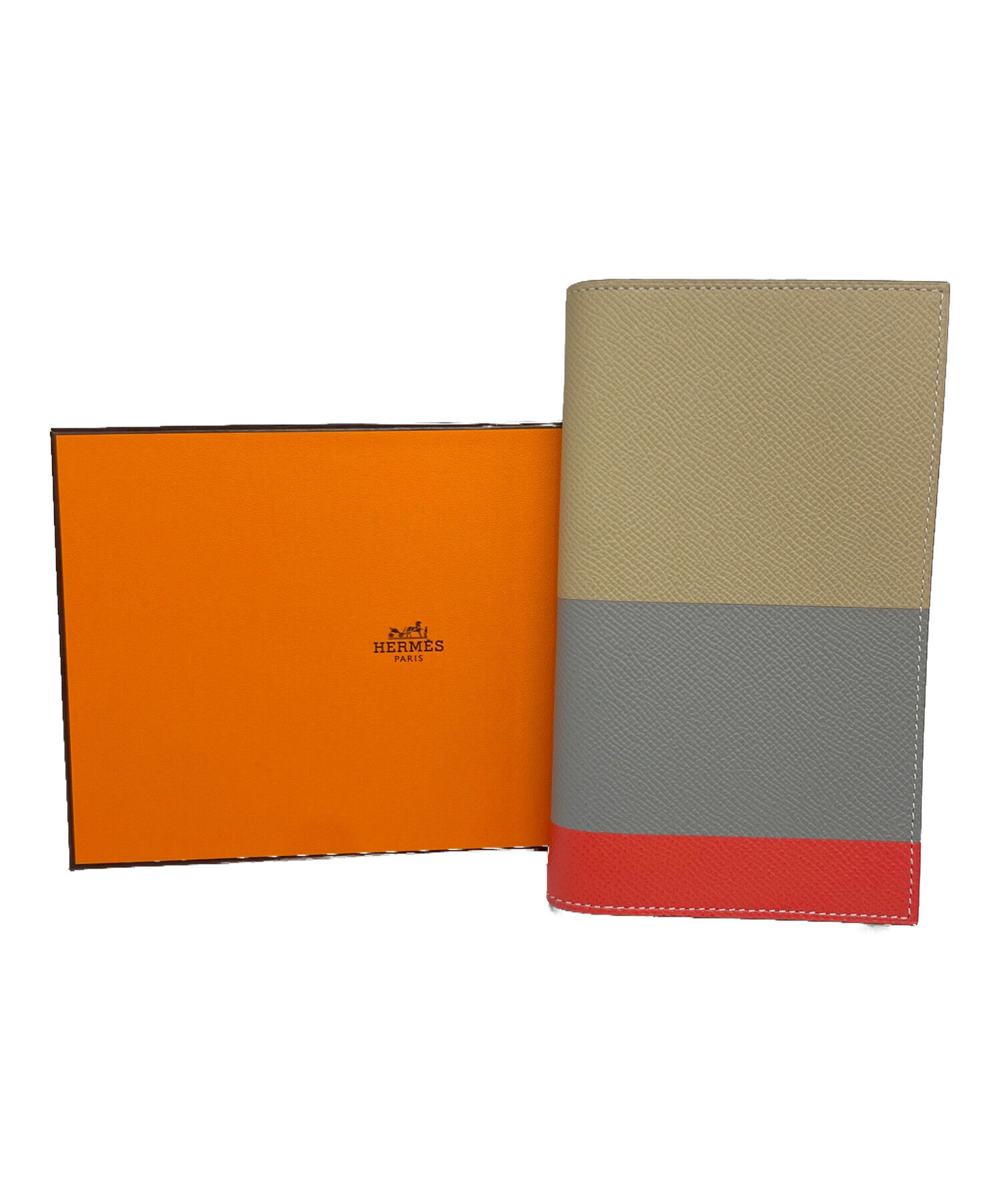 専用☆HERMES アジェンダGM 手帳カバー　希少カラー エルメス】手帳カバー アジェンダ GM Simple / Etoupe (HERMES/手帳