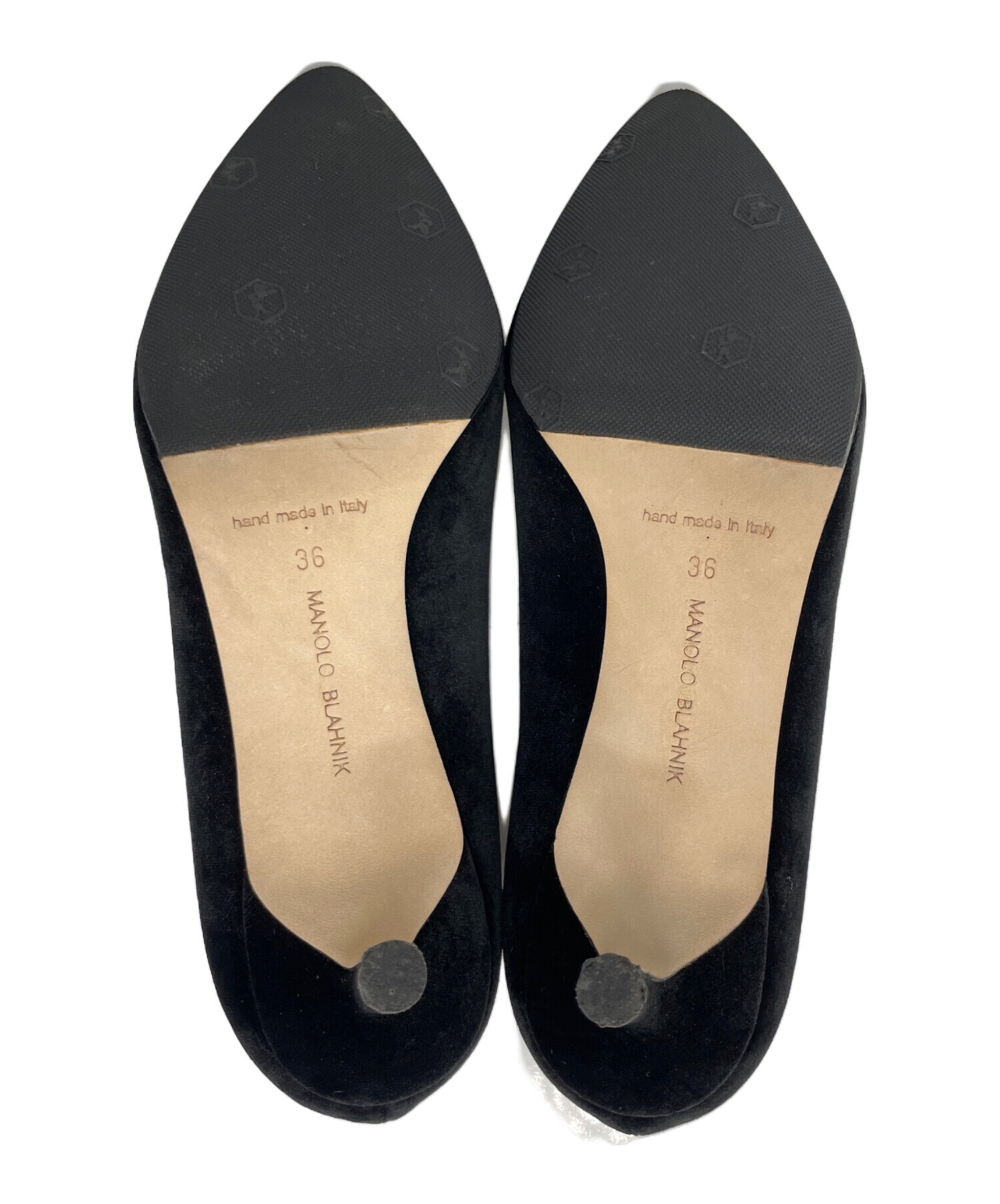 中古・古着通販】Manolo Blahnik (マノロブラニク) ハンギシ フラット 