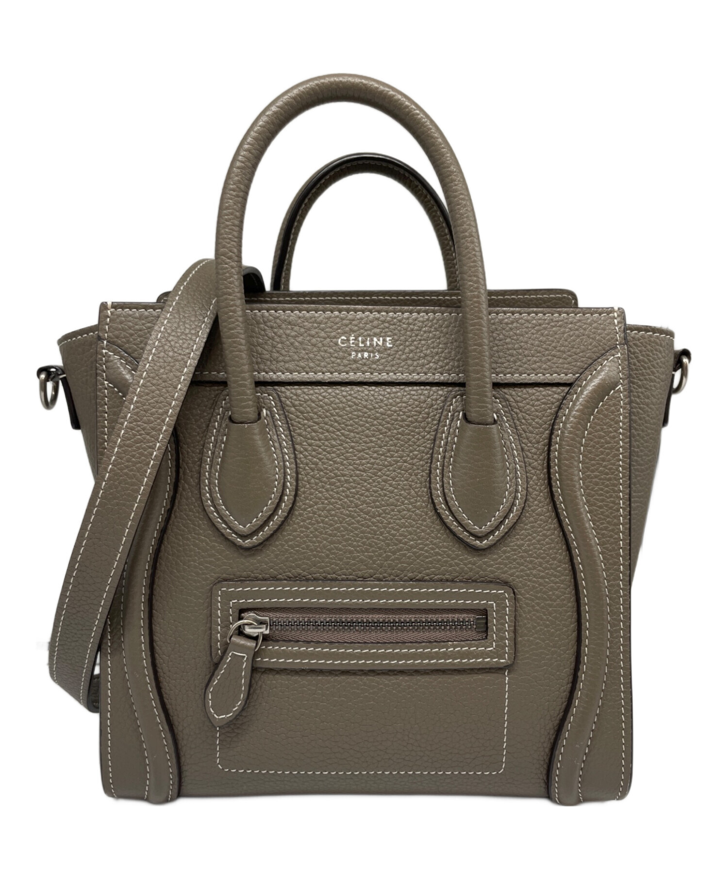 中古・古着通販】CELINE (セリーヌ) ラゲージ ナノ 2WAYバッグ