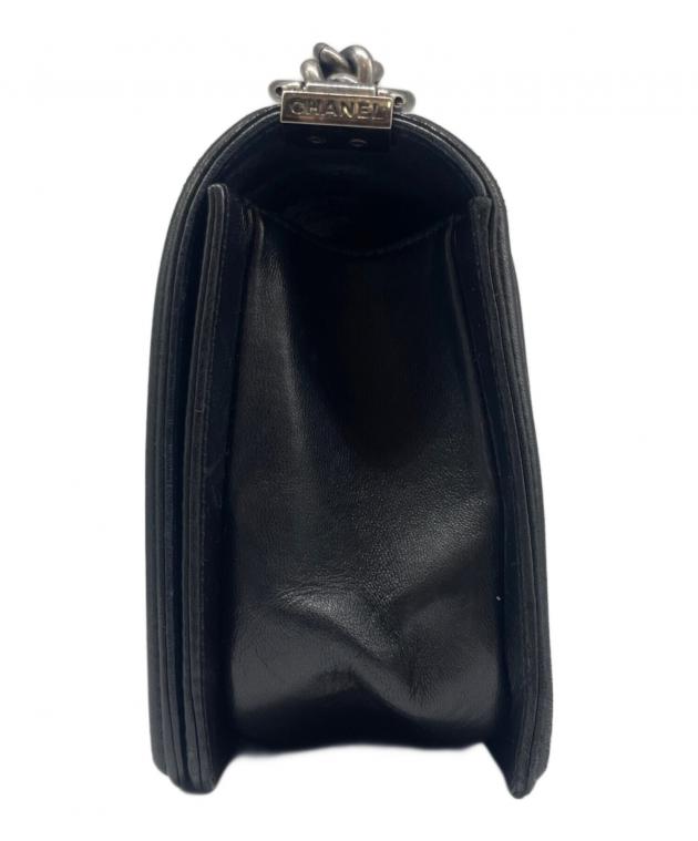 中古・古着通販】CHANEL (シャネル) ボーイシャネル 25 ブラック