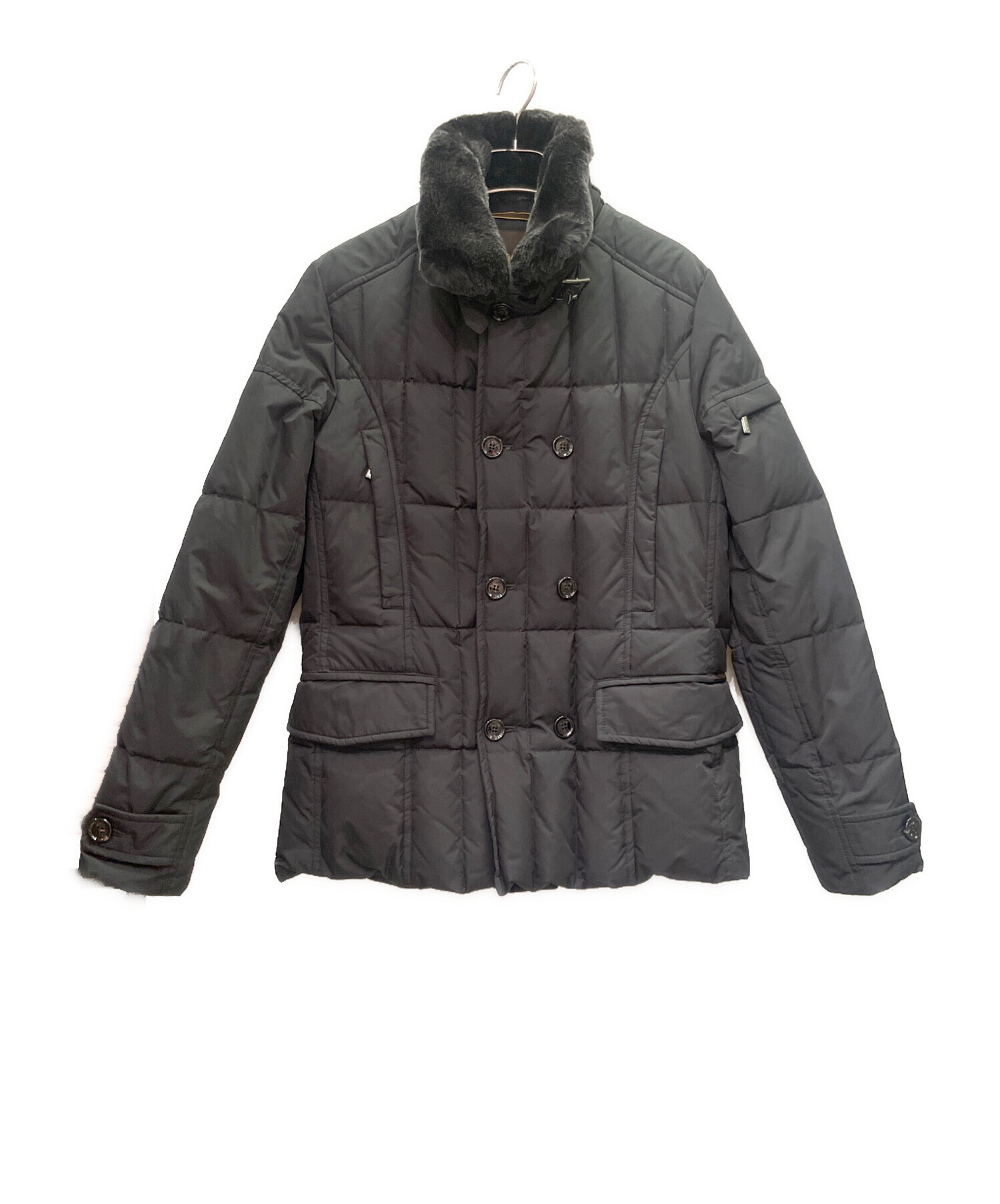 中古・古着通販】MOORER (ムーレー) ファー付 ダウンジャケット 