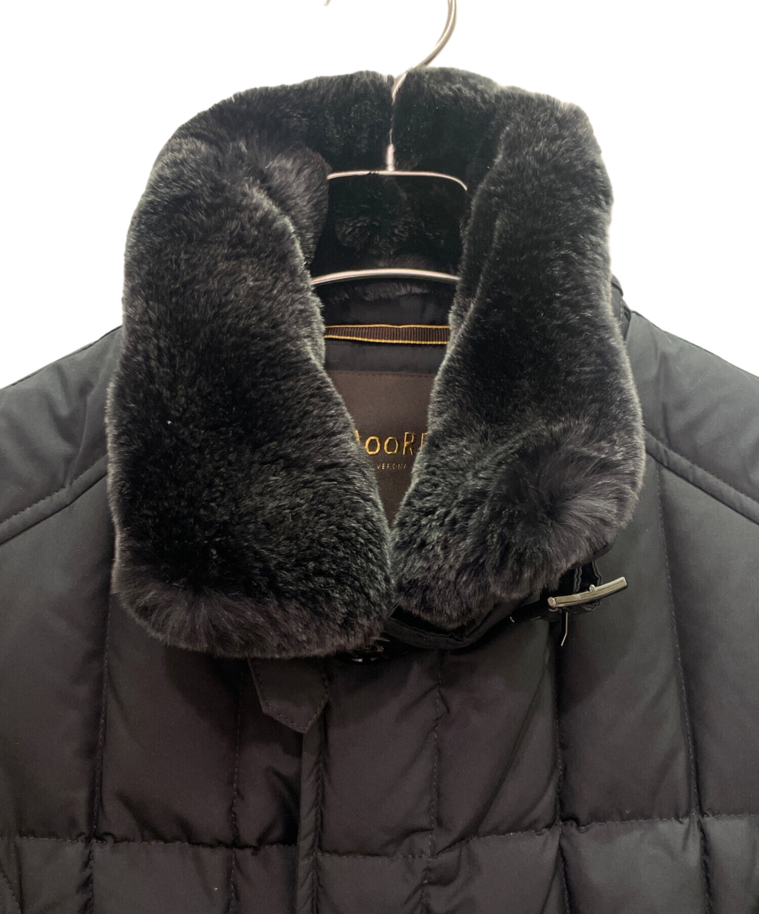 中古・古着通販】MOORER (ムーレー) ファー付 ダウンジャケット 