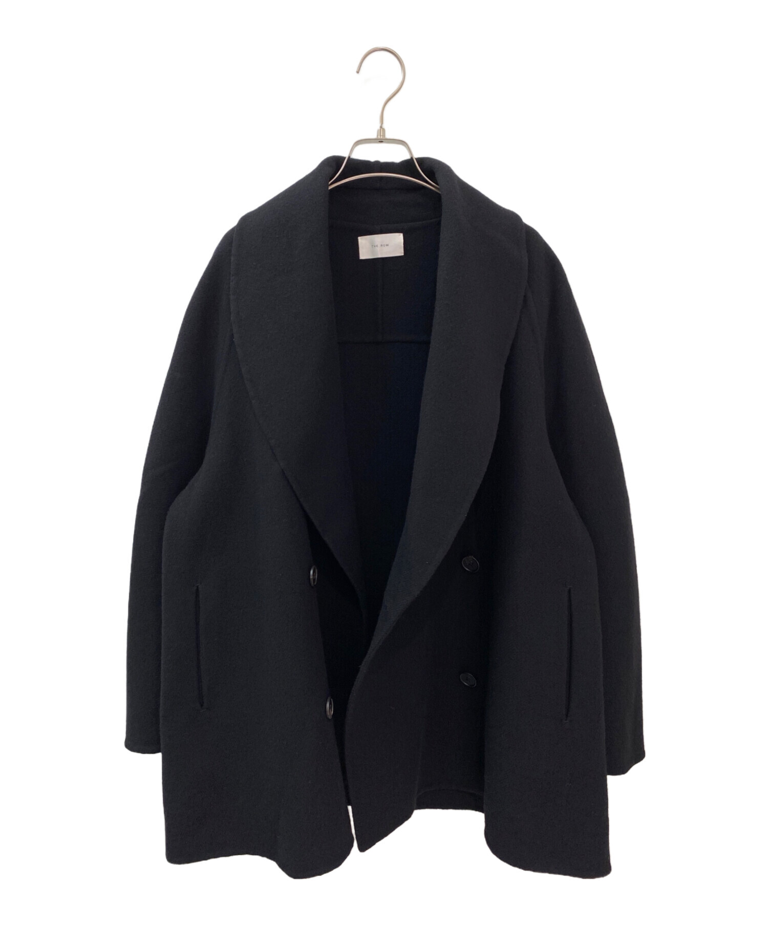 10時までこのお値段ですTHE ROW ポリジャケット ブラック xs 中古・古着通販】THE ROW (ザ ロウ) POLLI ジャケット ブラック サイズ