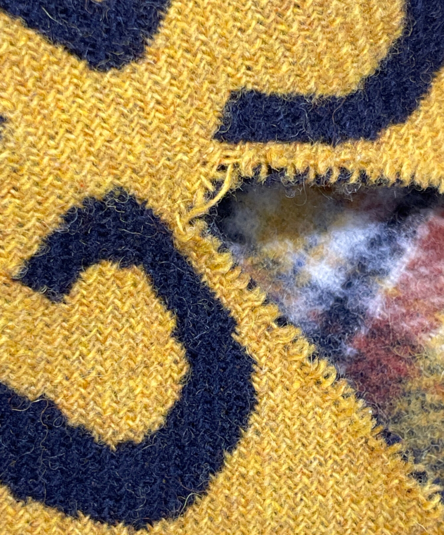 中古・古着通販】GUCCI (グッチ) リバーシブル ポンチョ オレンジ