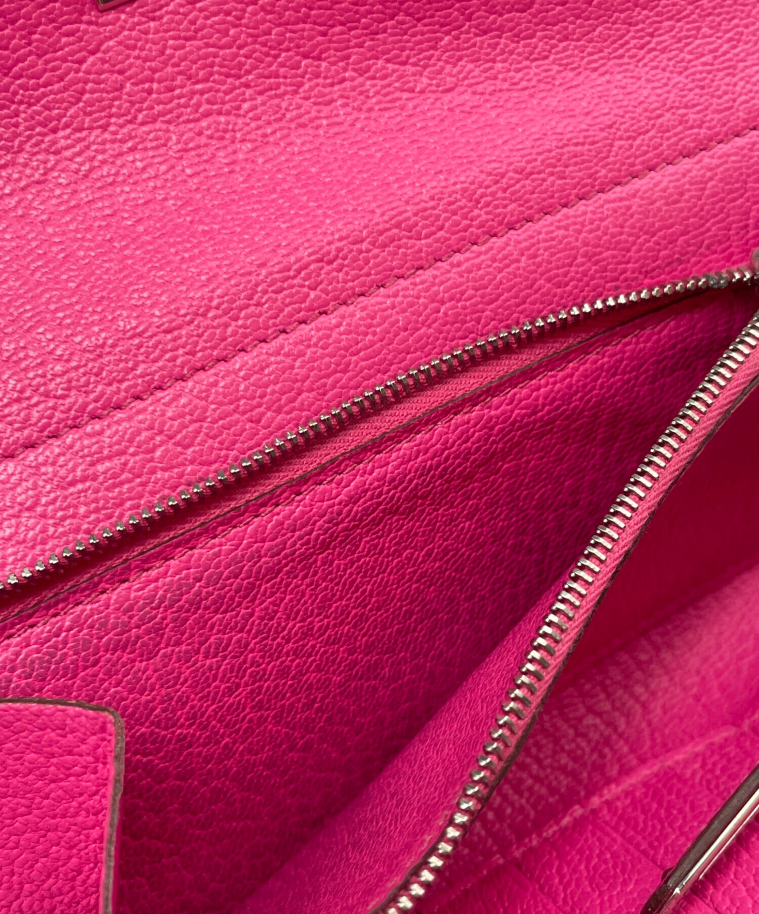 エルメス✨ケリーウォレット✨ミディアム✨パープル✨三つ折り　財布 中古・古着通販】HERMES (エルメス) ケリーウォレット ミディアム