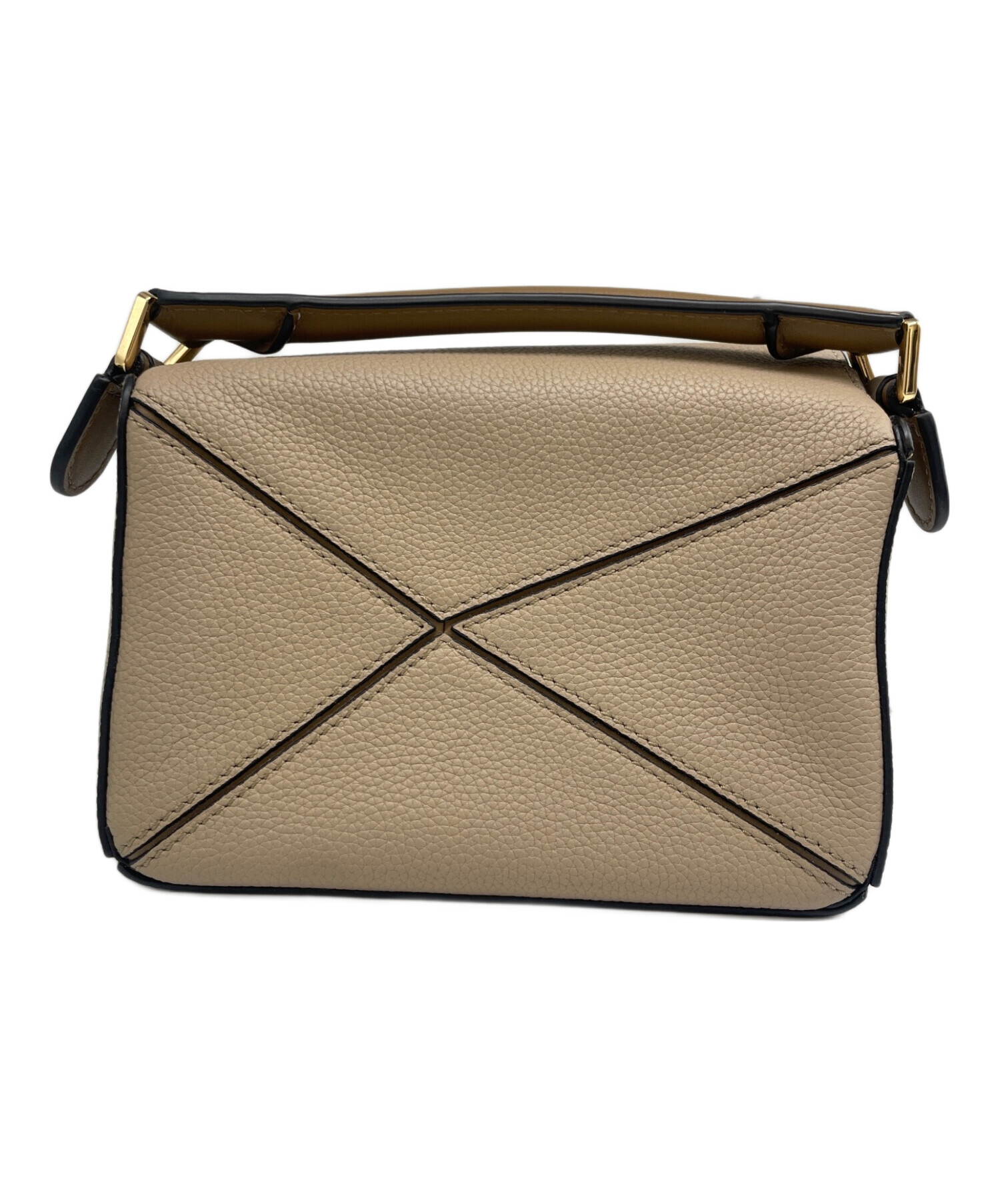 中古・古着通販】LOEWE (ロエベ) パズルバッグ ミニ サンドミンク