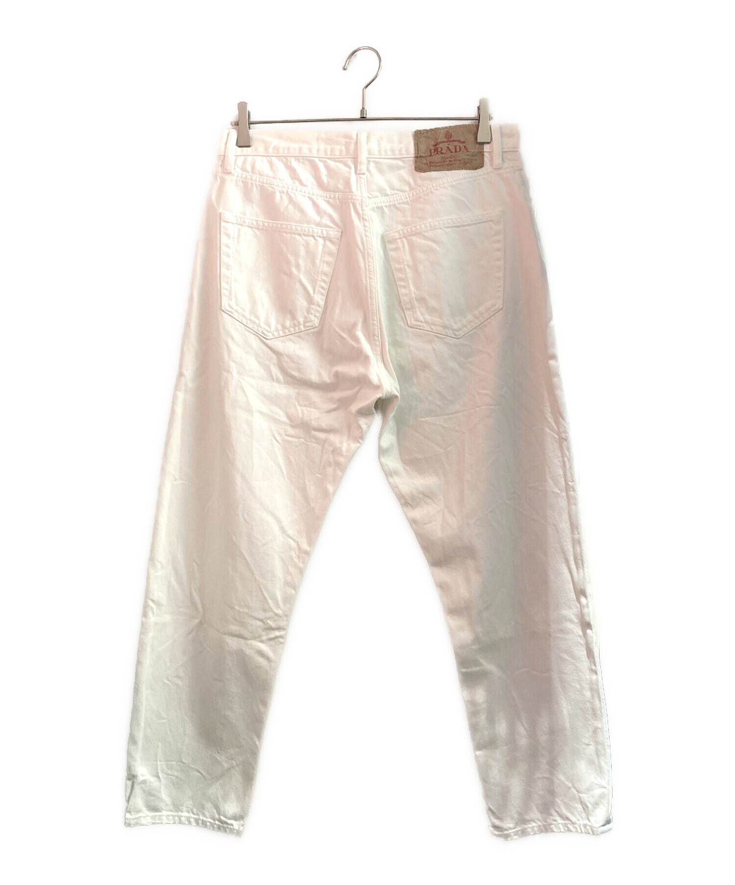 中古・古着通販】PRADA (プラダ) 23AW 5ポケットプレート付ホワイト