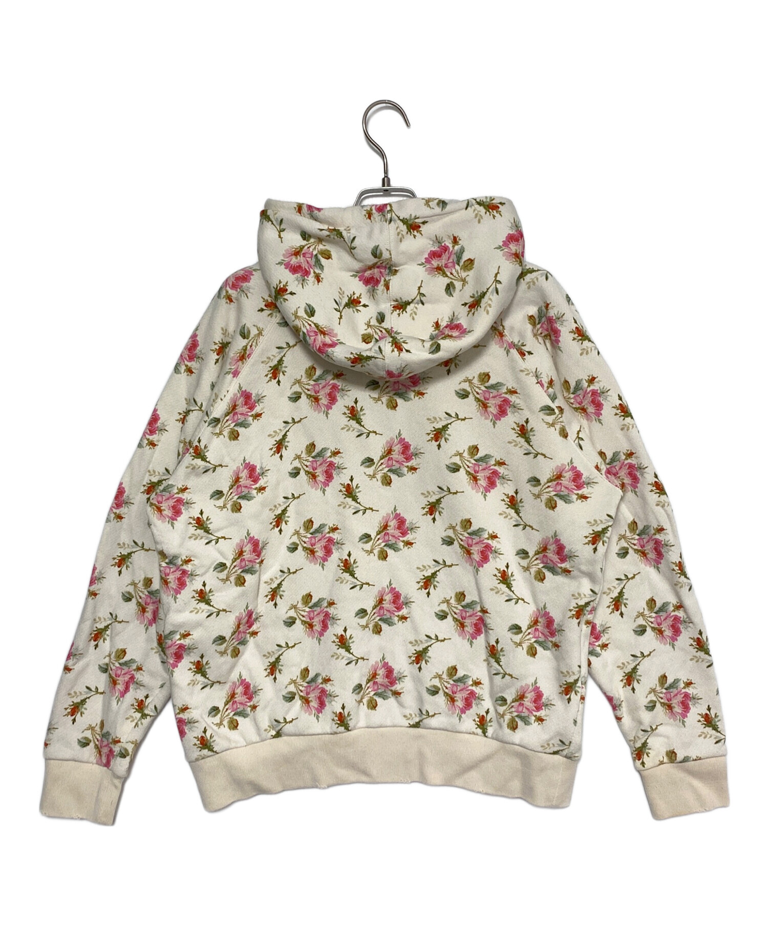 中古・古着通販】GUCCI (グッチ) フローラルニットパーカー アイボリー