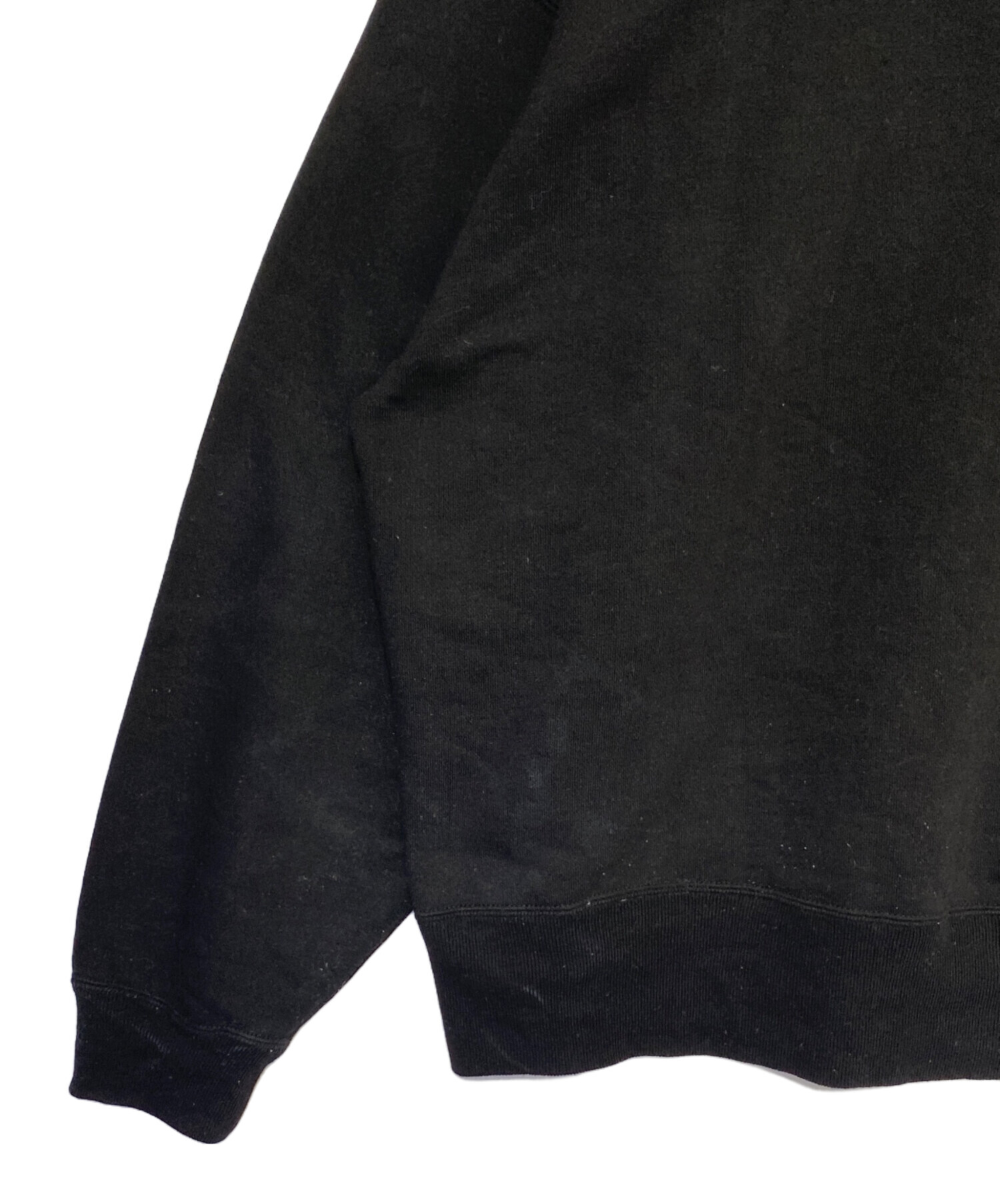 セントマイケル 正規品 新品 タグ付 BLACK ブラック 黒 ビンテージ加工 中古・古着通販】SAINT MICHAEL (セントマイケル) ロゴプリントクルー