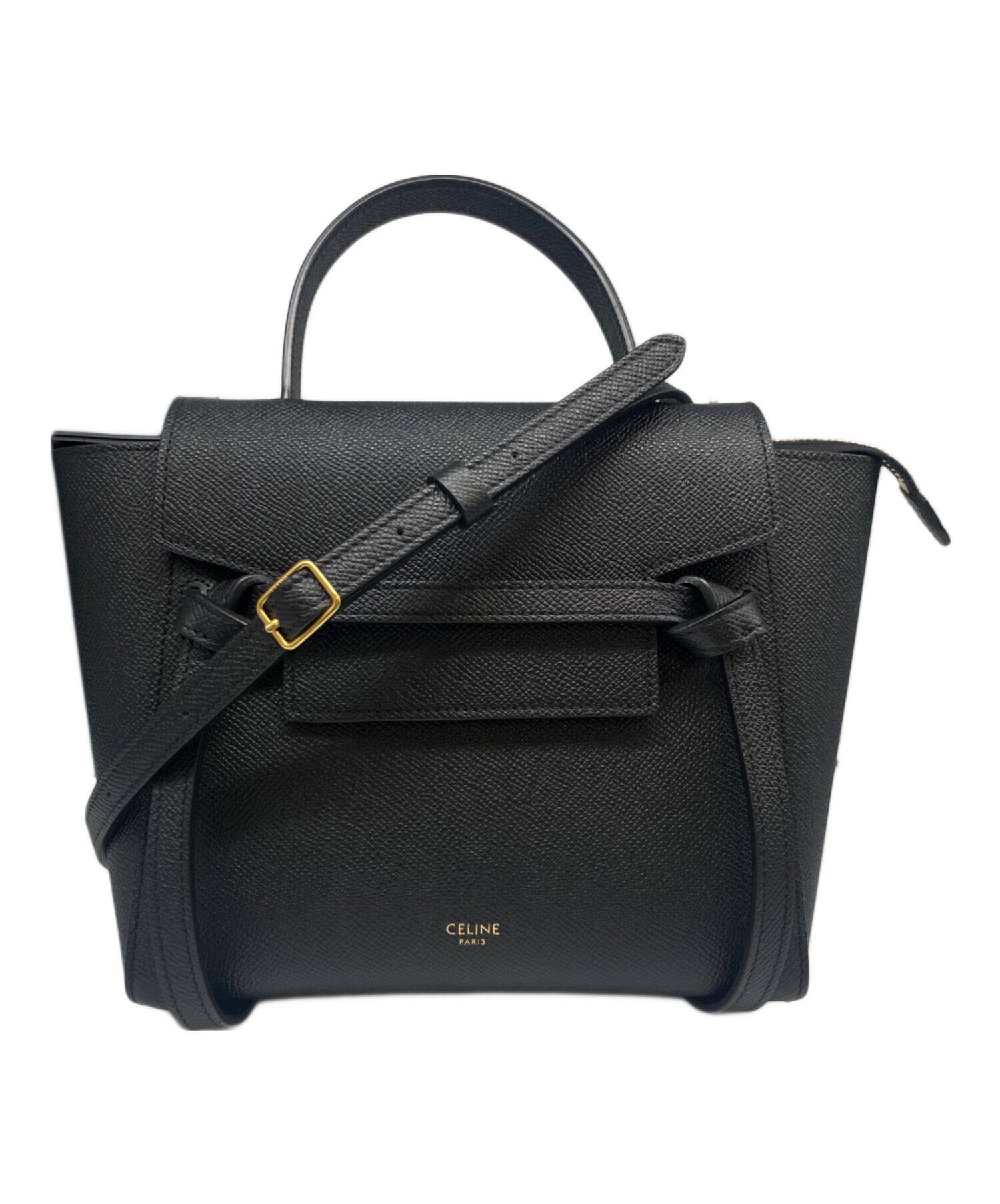 CÉLINE ベルトバック セリーヌ ベルト バッグ celine トップ ハンドル バッグ 2way