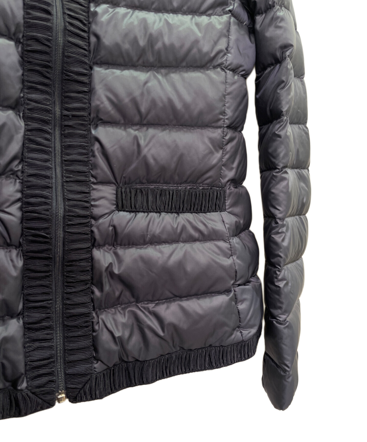 中古・古着通販】MONCLER (モンクレール) ノーカラー ダウンジャケット
